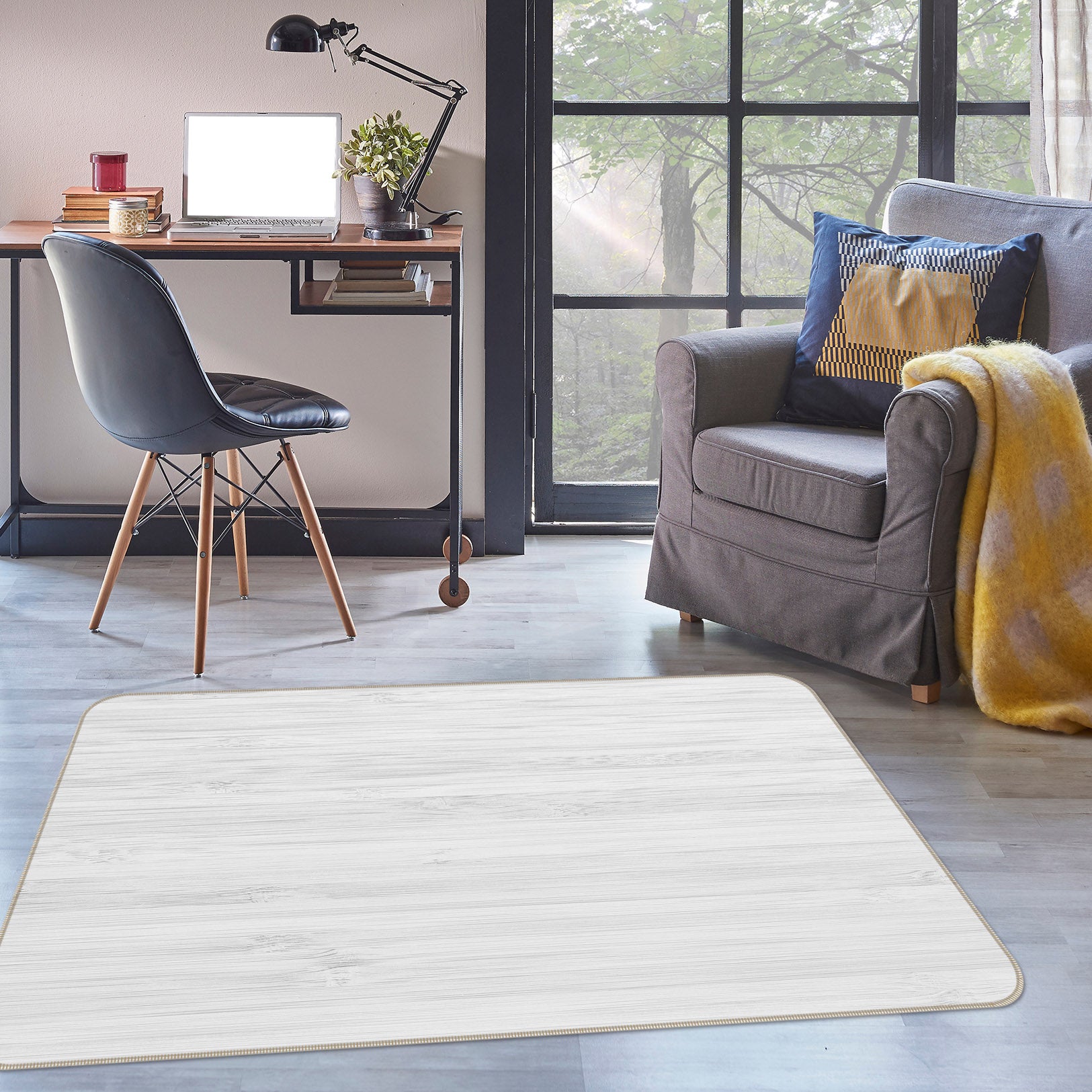 3D Wood Grain 31066 Non Slip Rug Mat