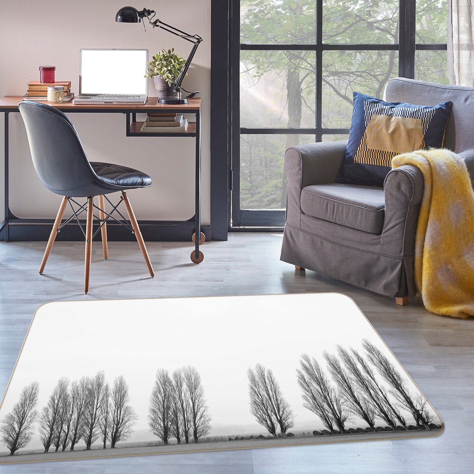 3D Little Sapling 1175 Marco Carmassi Rug Non Slip Rug Mat Mat AJ Creativity Home 