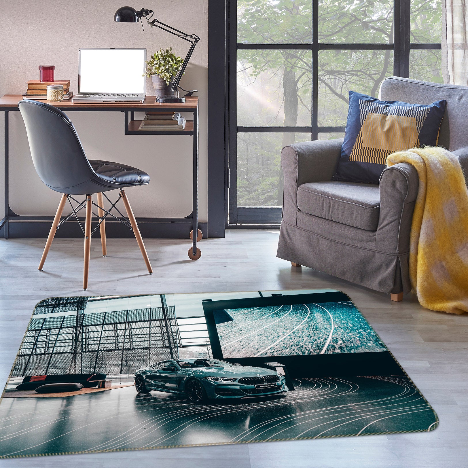 3D Car 68046 Vehicle Non Slip Rug Mat