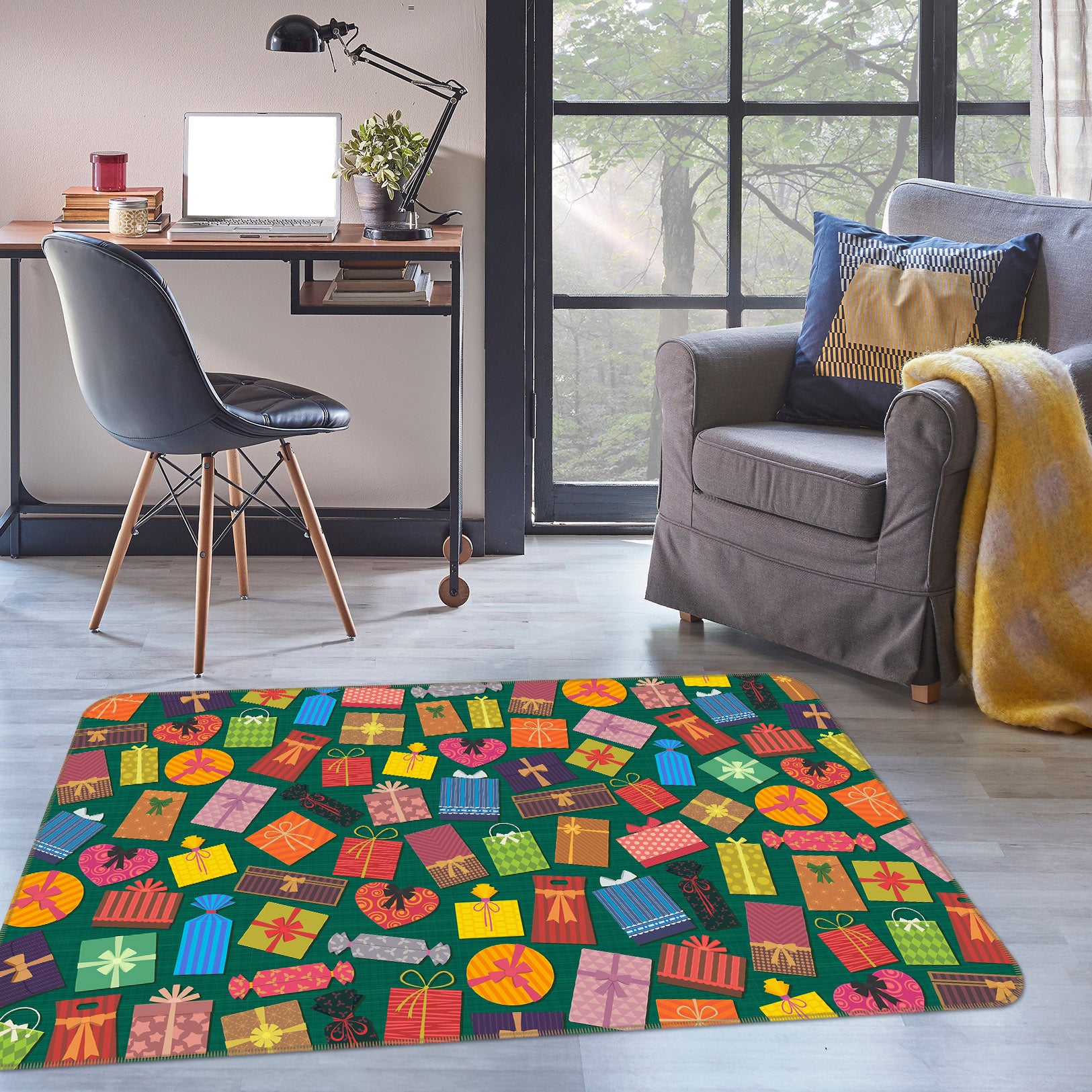 3D Gift 34061 Non Slip Rug Mat