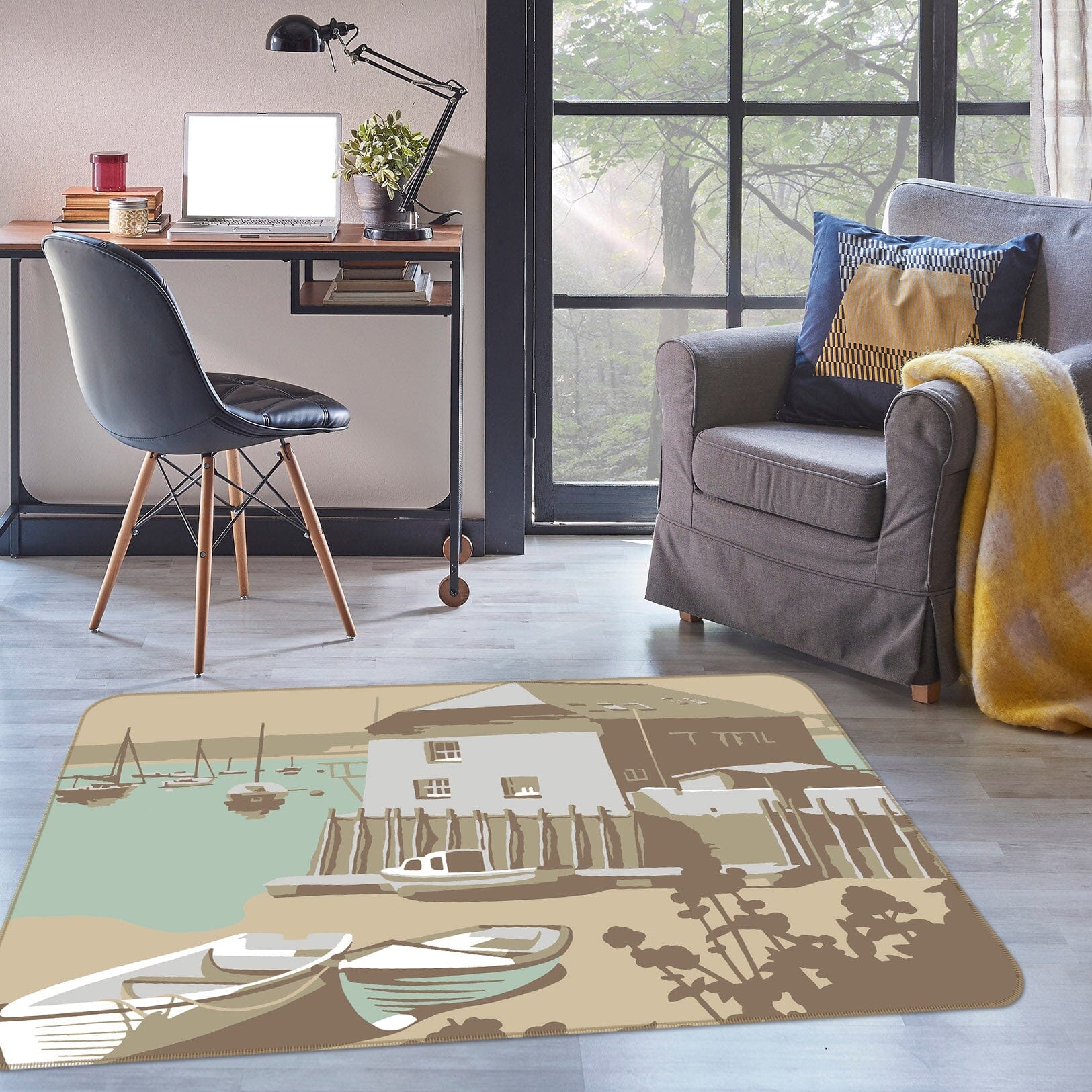 3D Rock 1166 Steve Read Rug Non Slip Rug Mat Mat AJ Creativity Home 