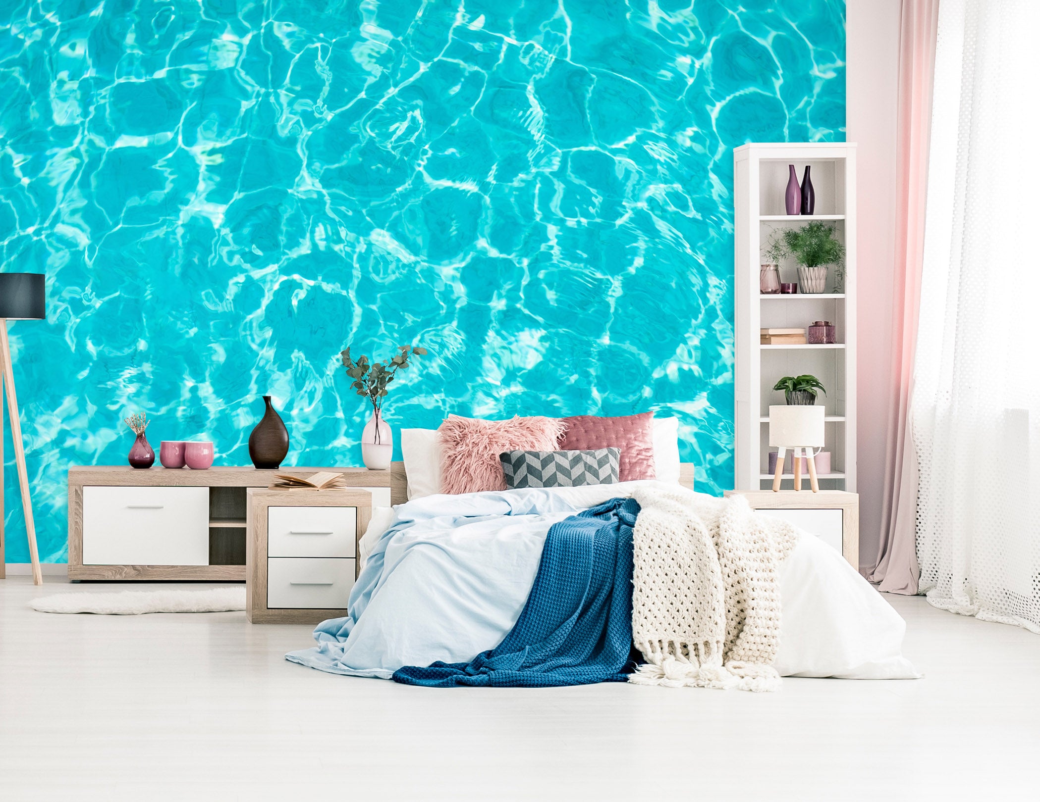 3D Water Wave 58190 Wall Murals