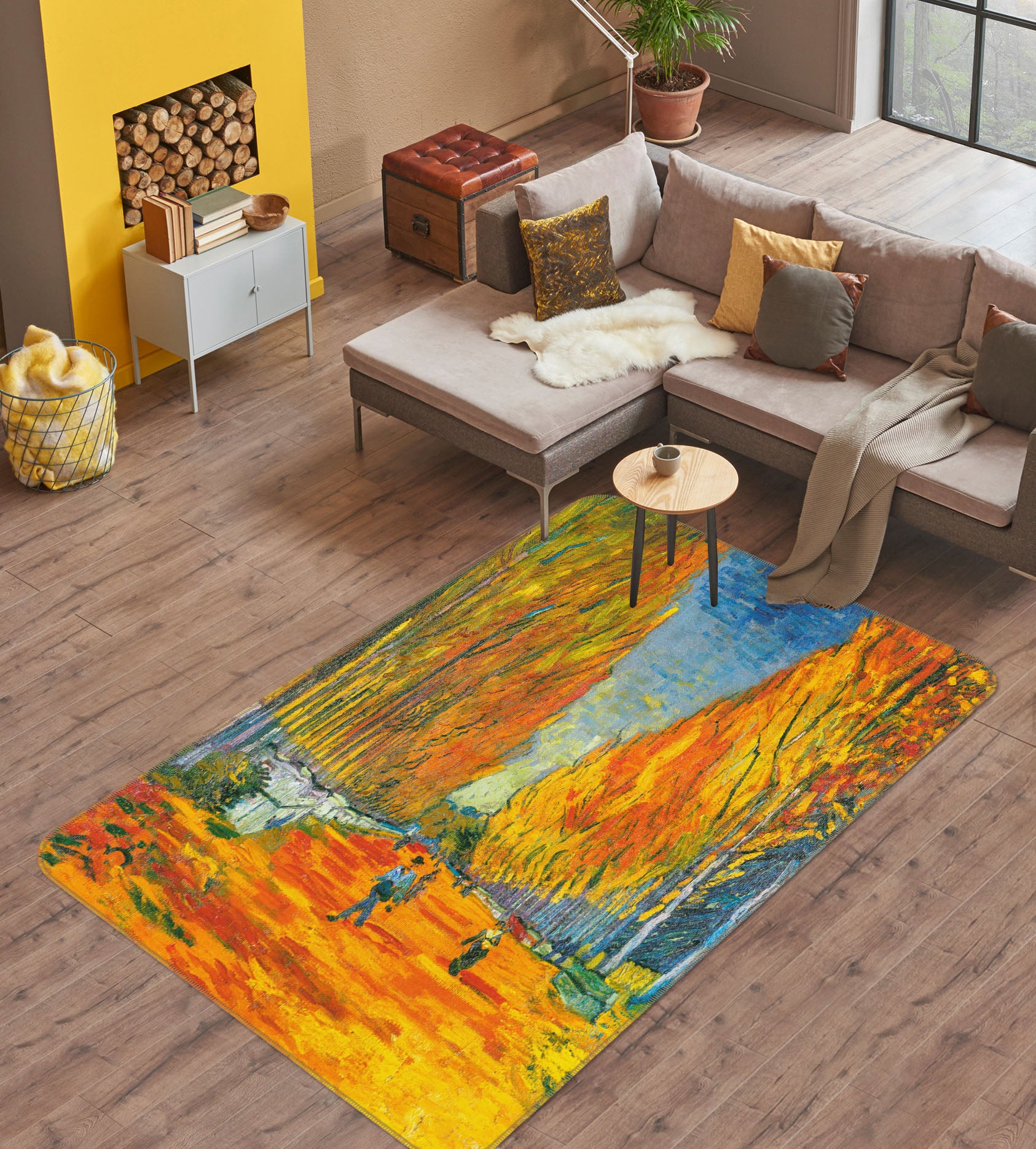 3D Forest 33216 Non Slip Rug Mat