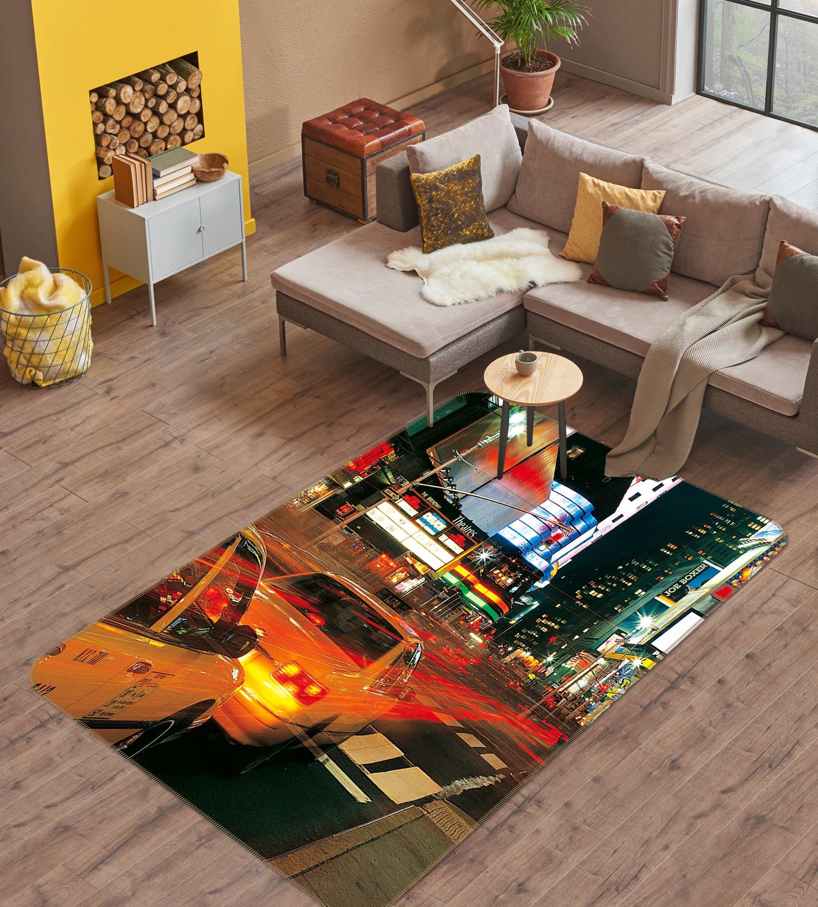 3D Vehicle Building 76055 Non Slip Rug Mat