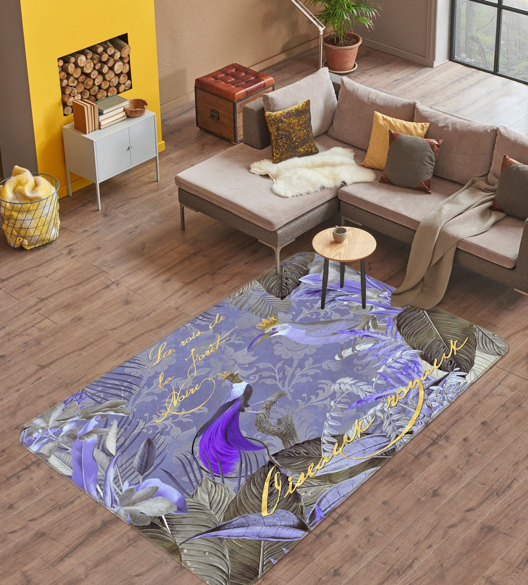 3D Kings Of The Jungle 1036 Andrea haase Rug Non Slip Rug Mat Mat AJ Creativity Home 