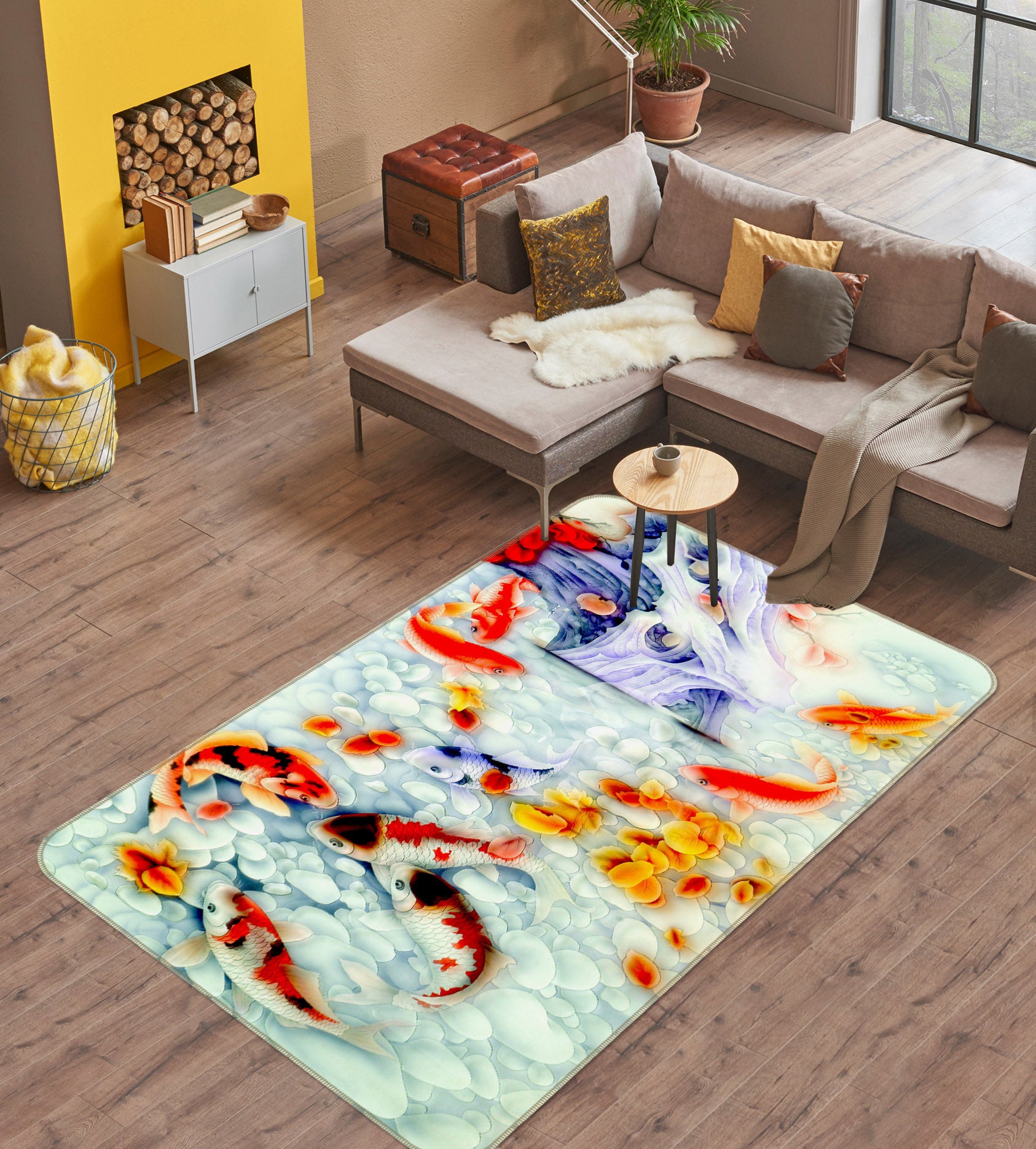 3D Goldfish 32224 Non Slip Rug Mat