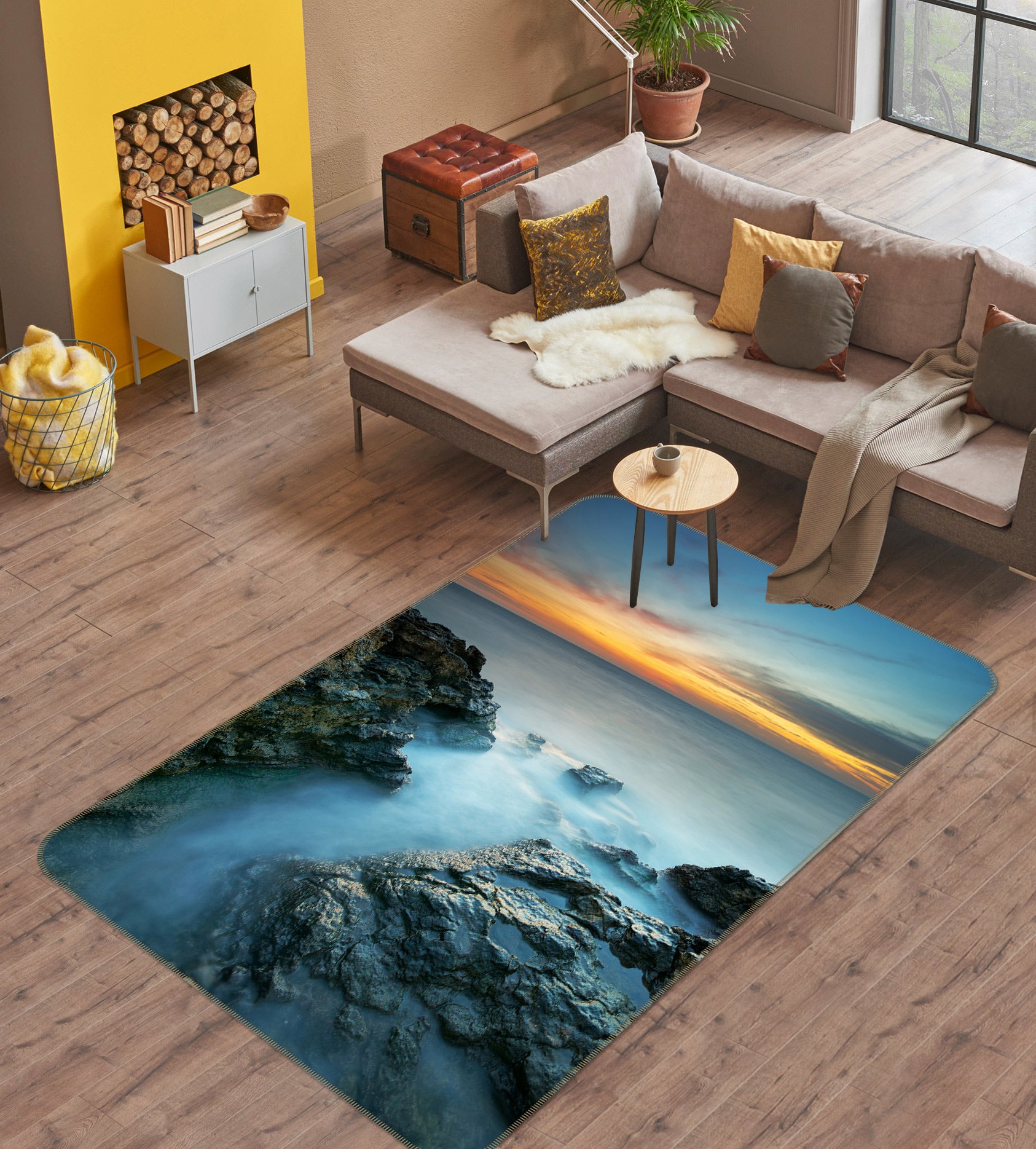 3D Stone 76104 Non Slip Rug Mat
