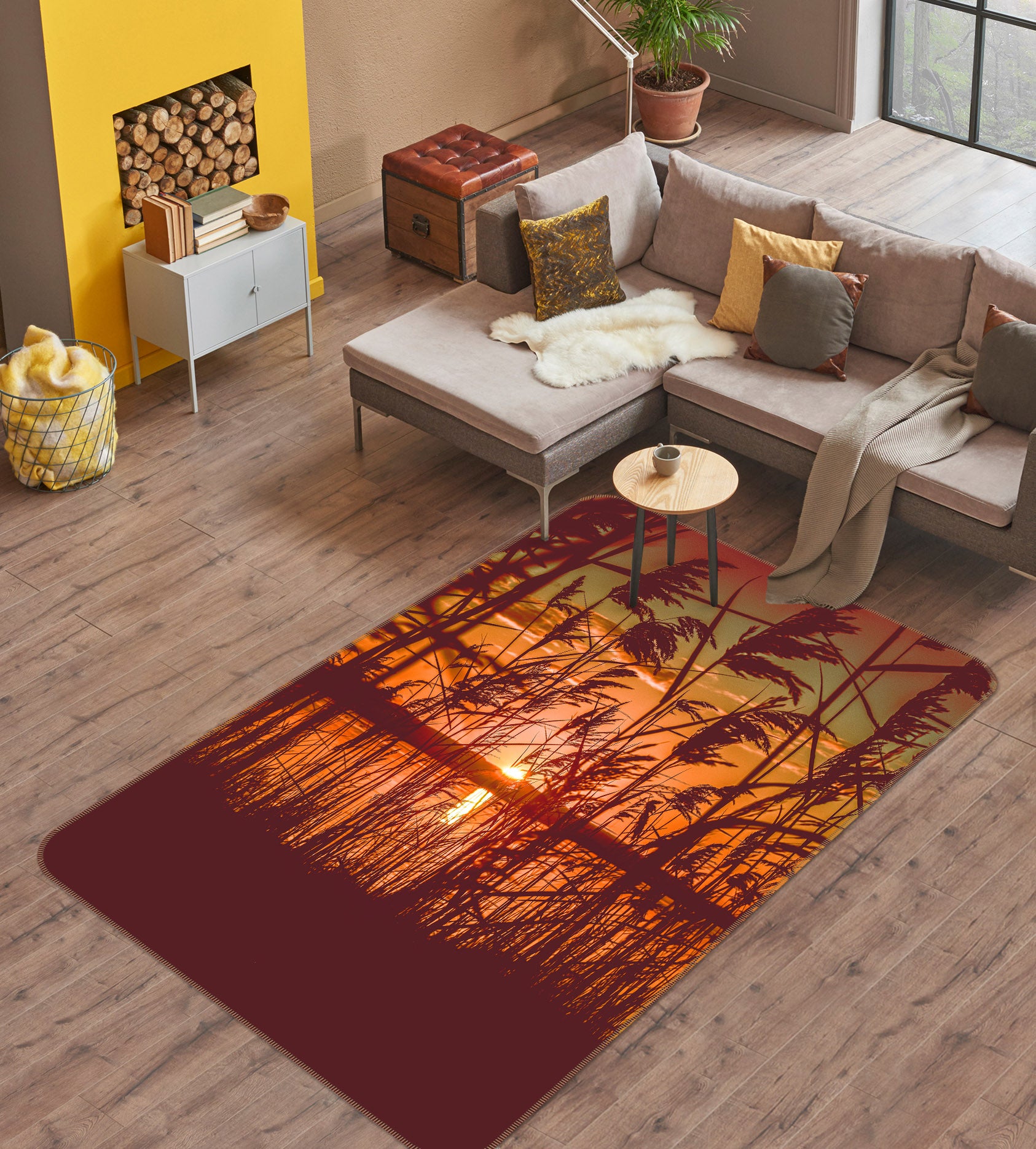 3D Reeds 29234 Non Slip Rug Mat