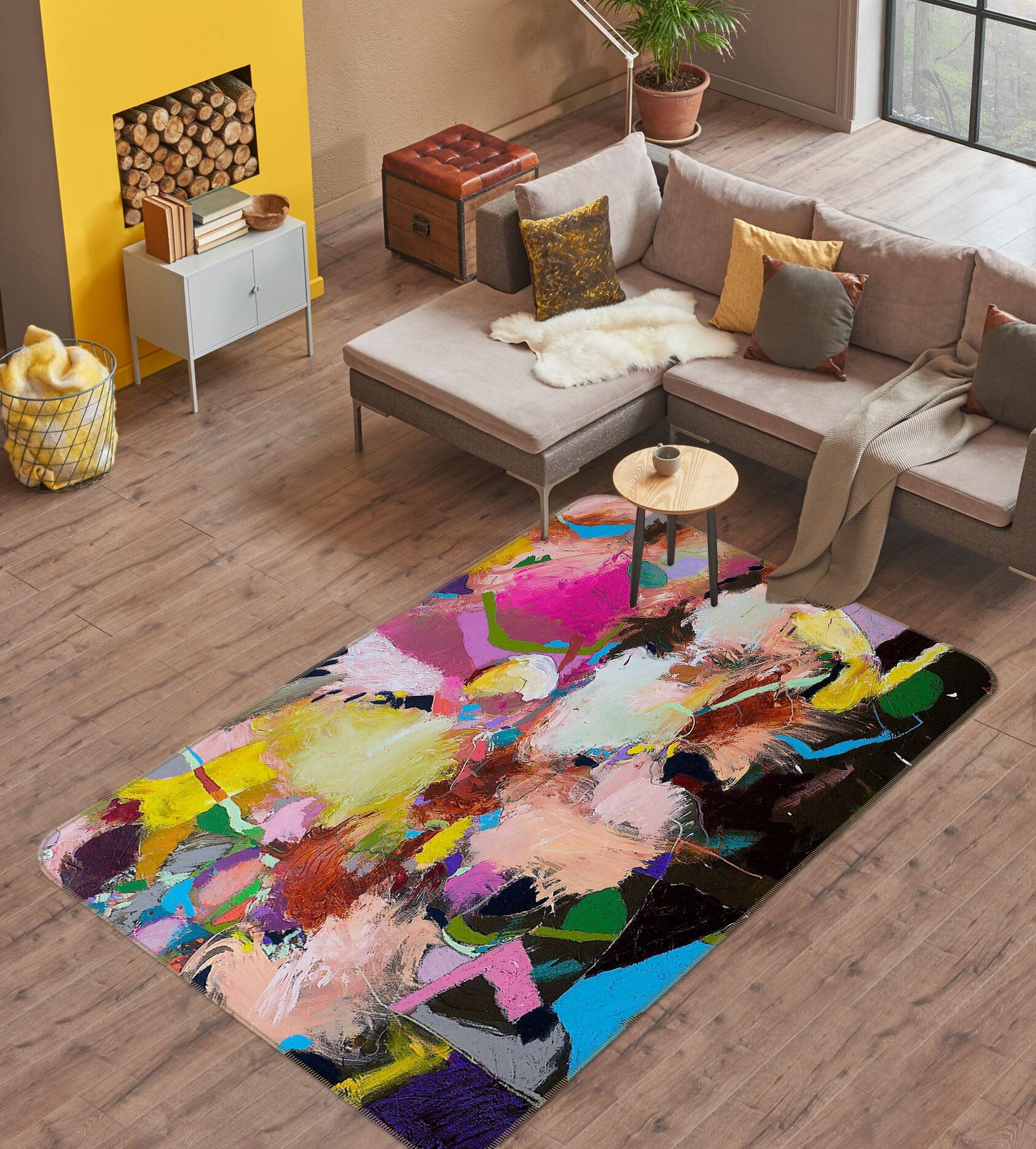 3D Color Painting 1047 Allan P. Friedlander Rug Non Slip Rug Mat Mat AJ Creativity Home 