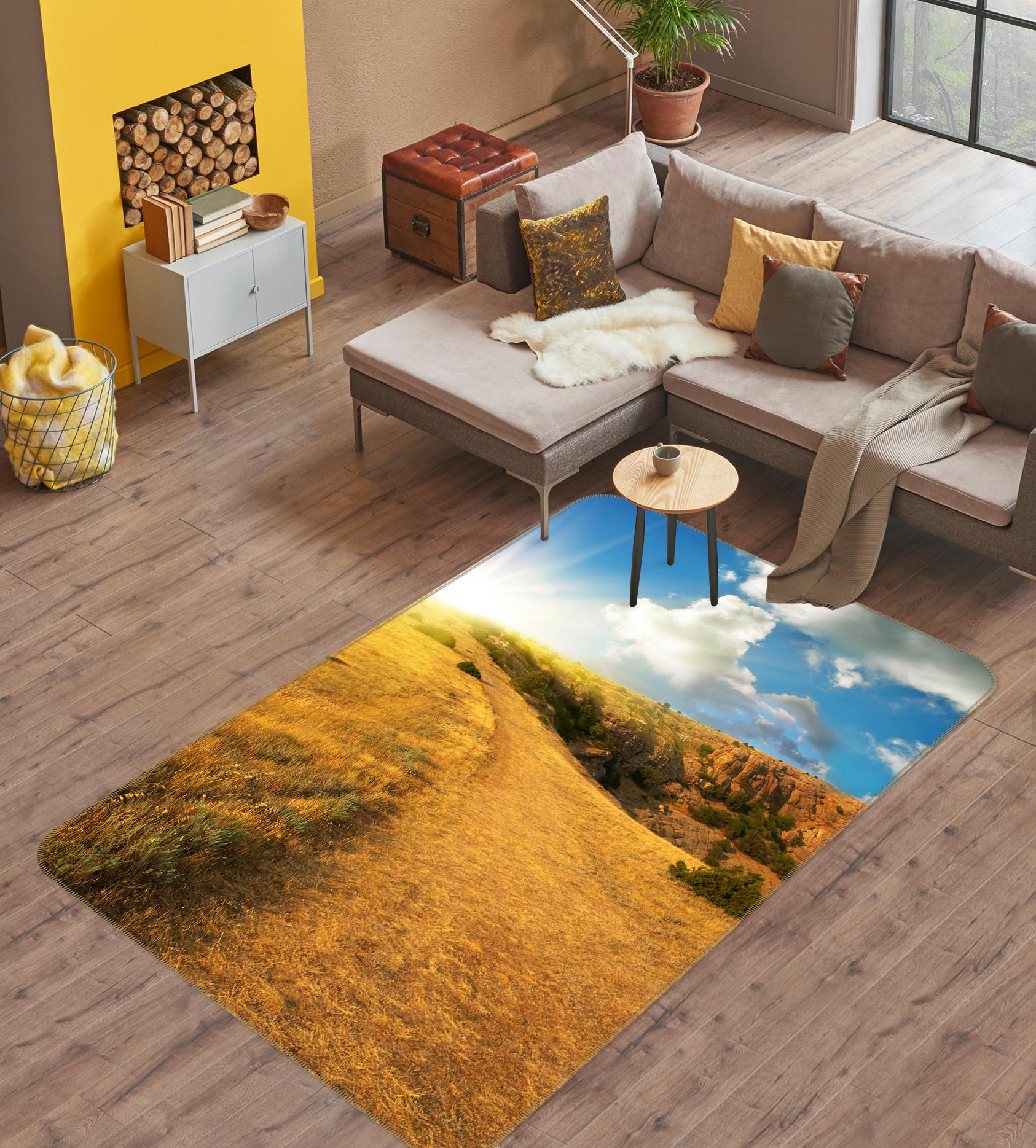 3D Path 76105 Non Slip Rug Mat