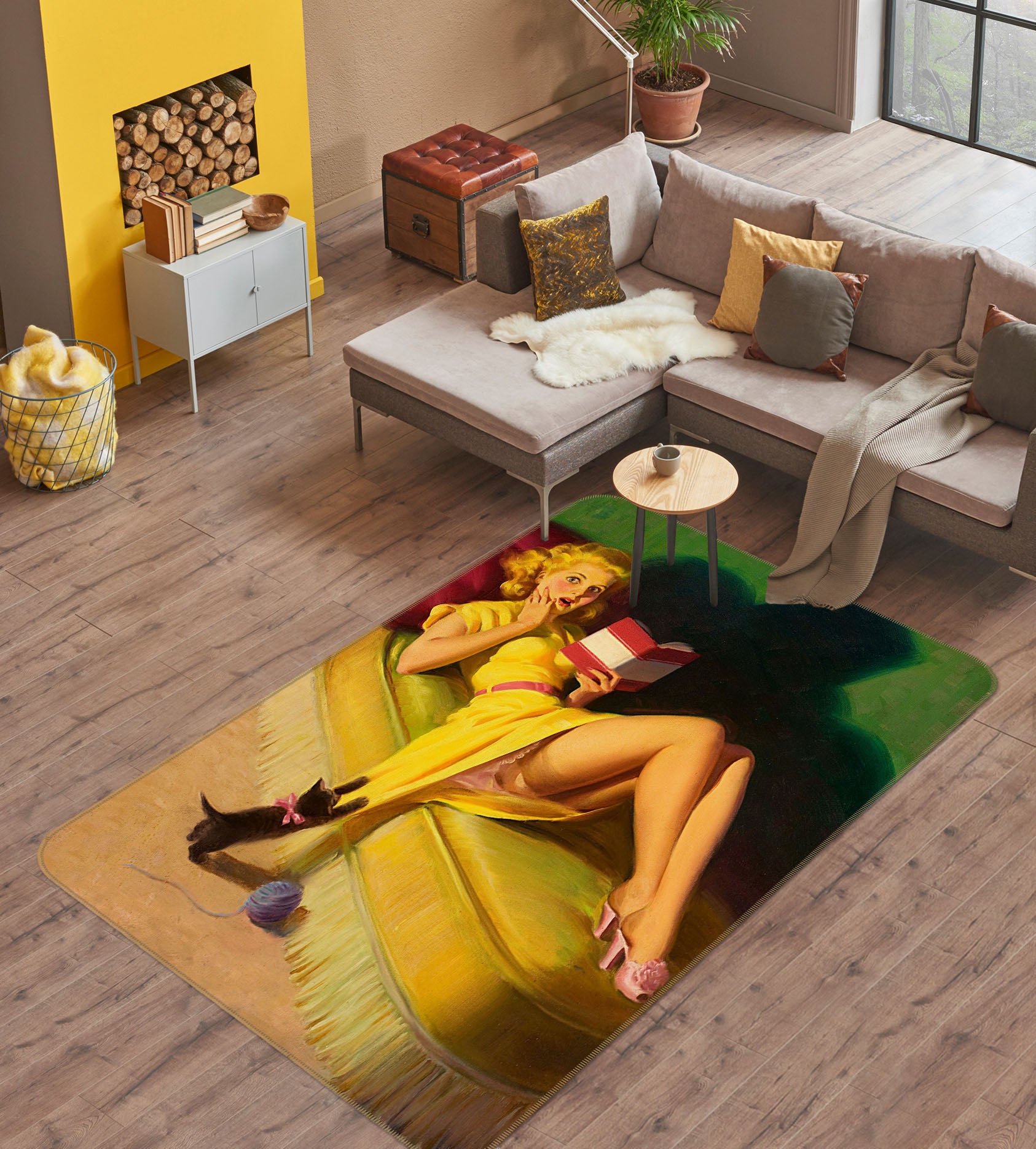 3D Marilyn Monroe 33236 Non Slip Rug Mat