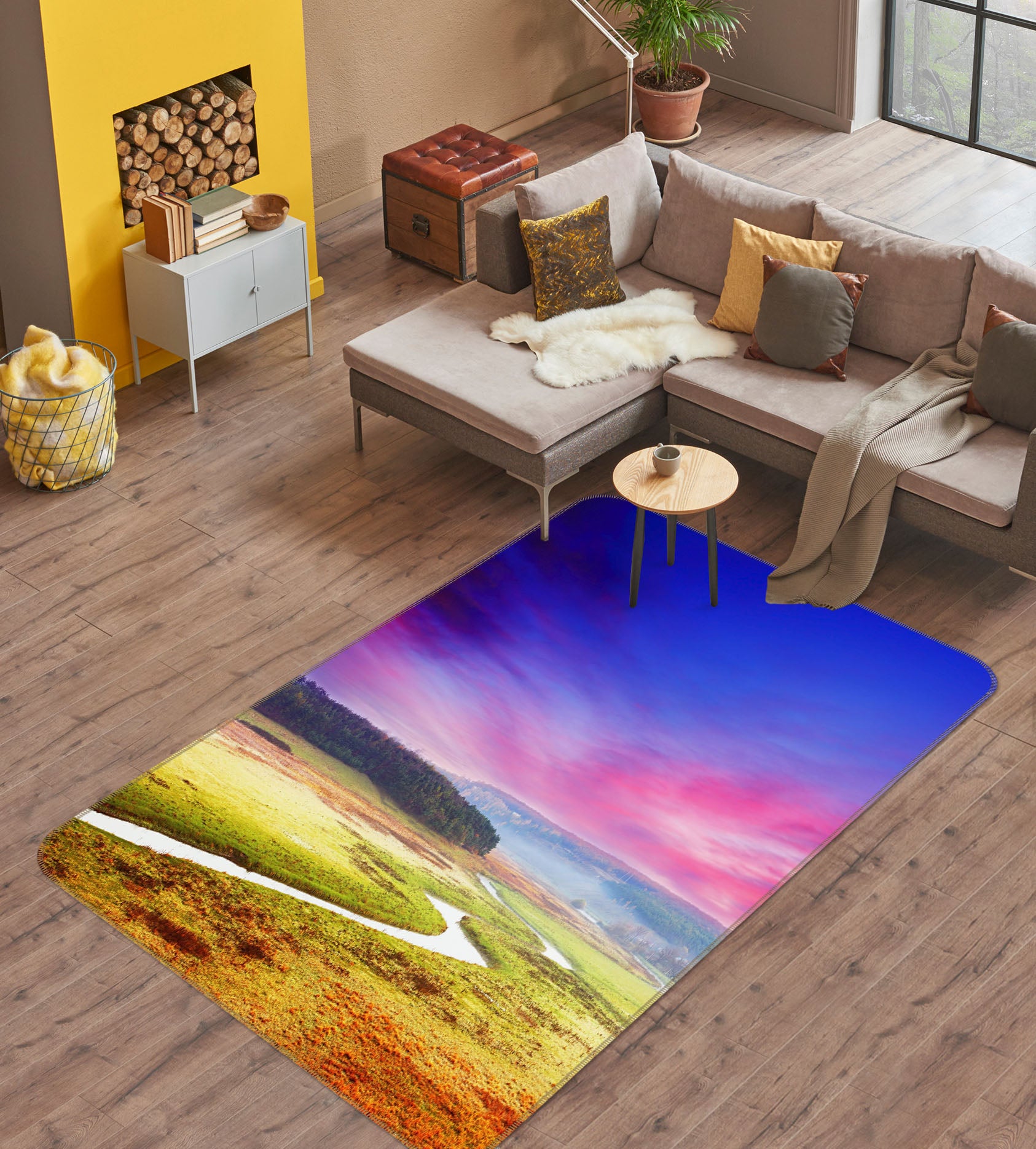 3D River 32107 Non Slip Rug Mat
