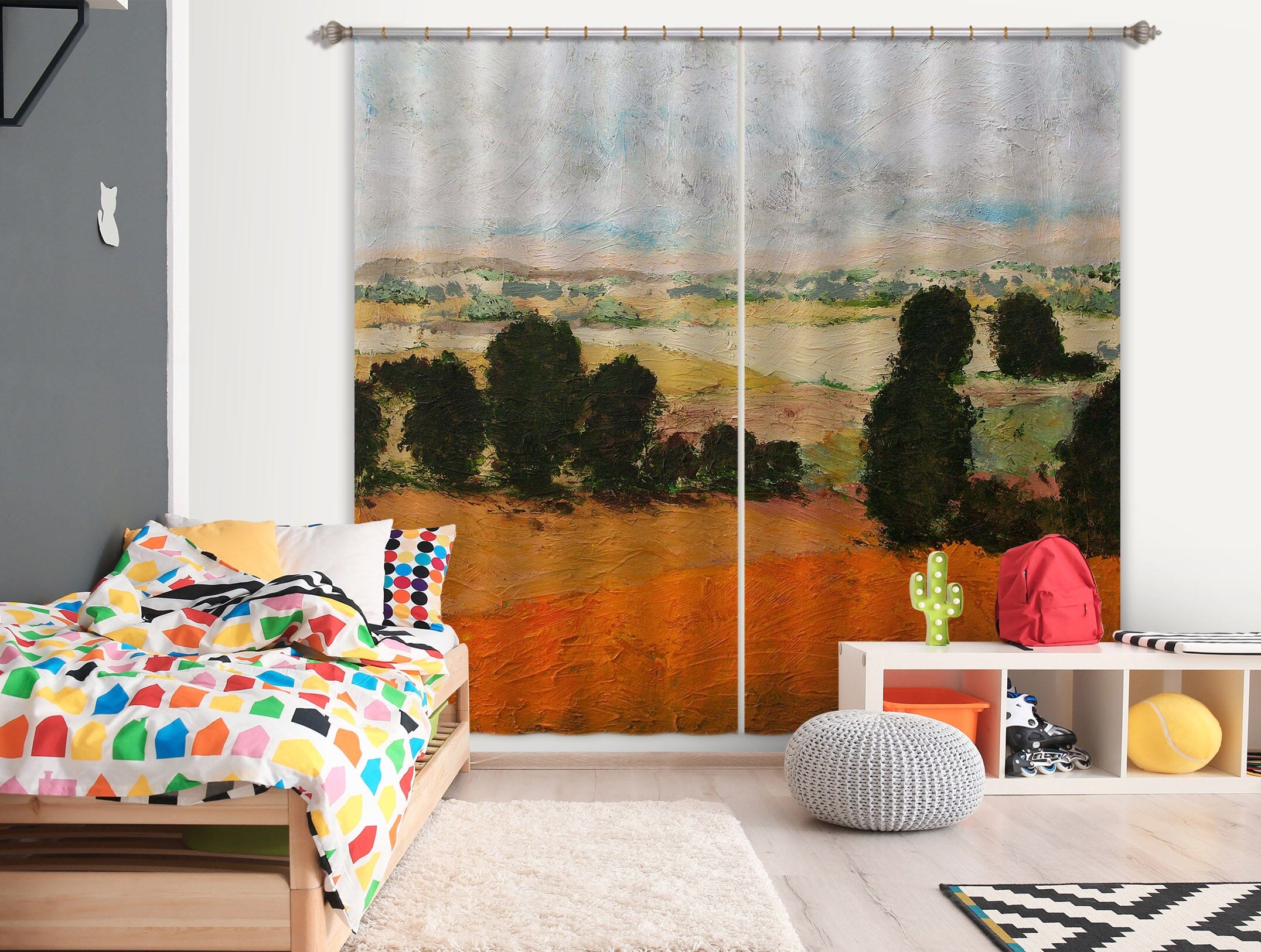 3D Random Draw 214 Allan P. Friedlander Curtain Curtains Drapes Curtains AJ Creativity Home 