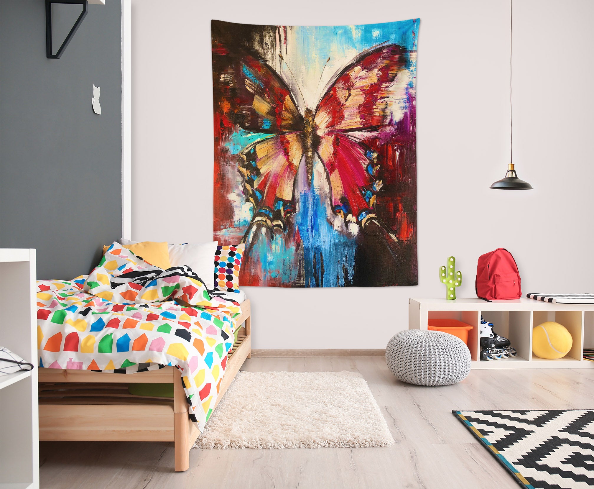 3D Butterfly 3643 Skromova Marina Tapestry Hanging Cloth Hang