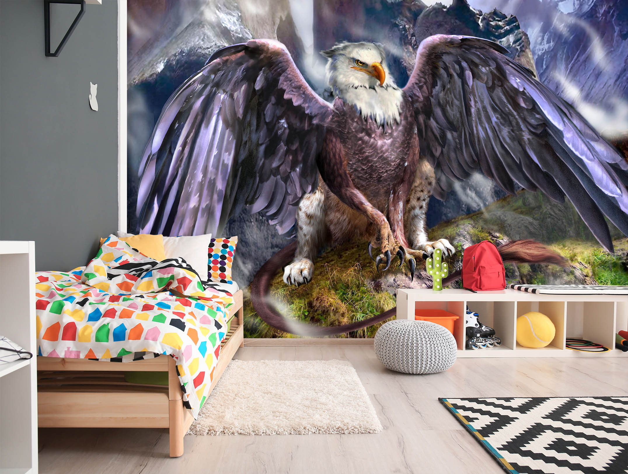 3D Eagle Wings 8111 Ruth Thompson Wall Mural Wall Murals