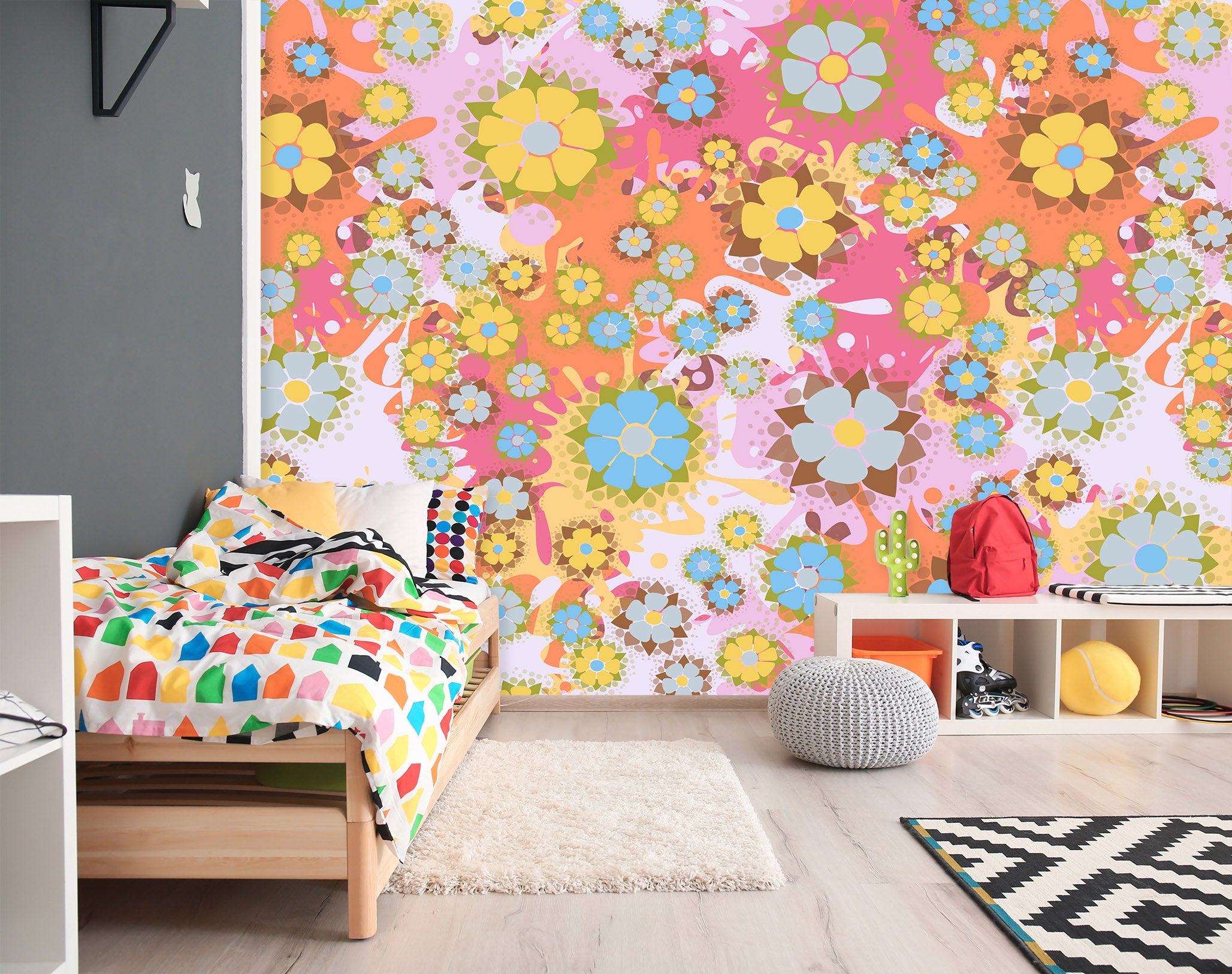 3D Flowers 58179 Wall Murals