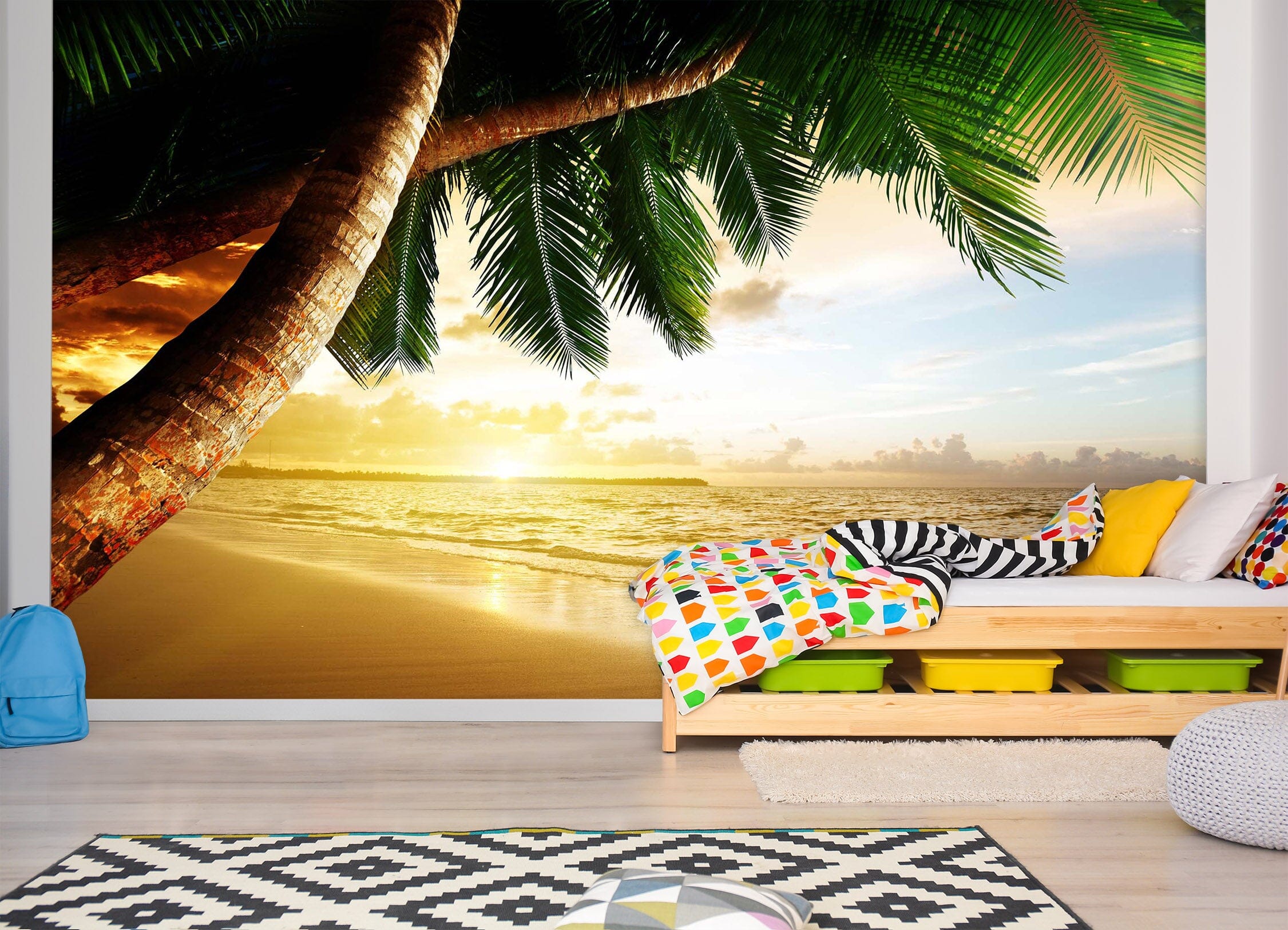 3D Beach Tree 2009 Wall Murals Wallpaper AJ Wallpaper 2 