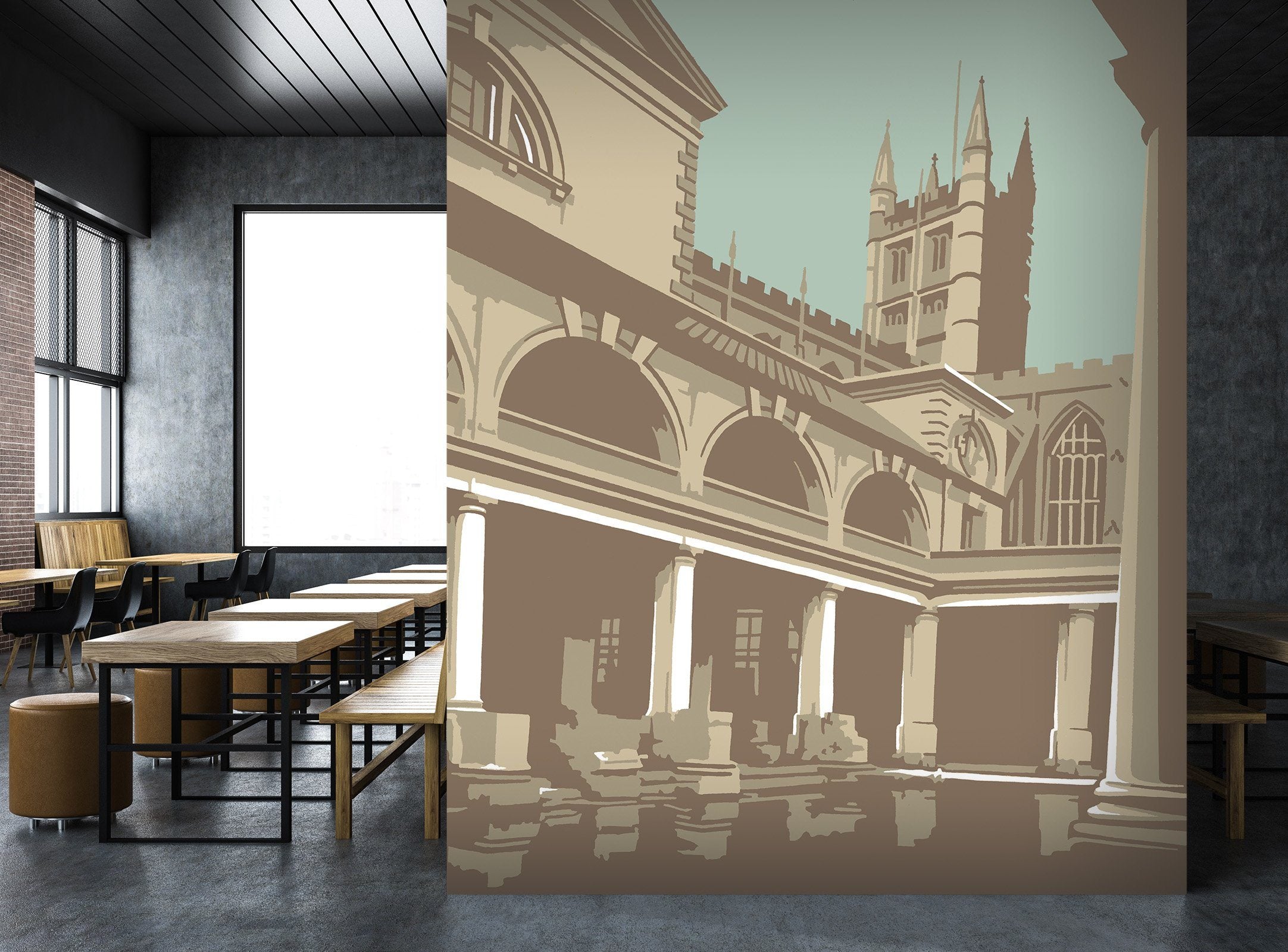 3D Bath 1001 Steve Read Wall Mural Wall Murals Wallpaper AJ Wallpaper 2 