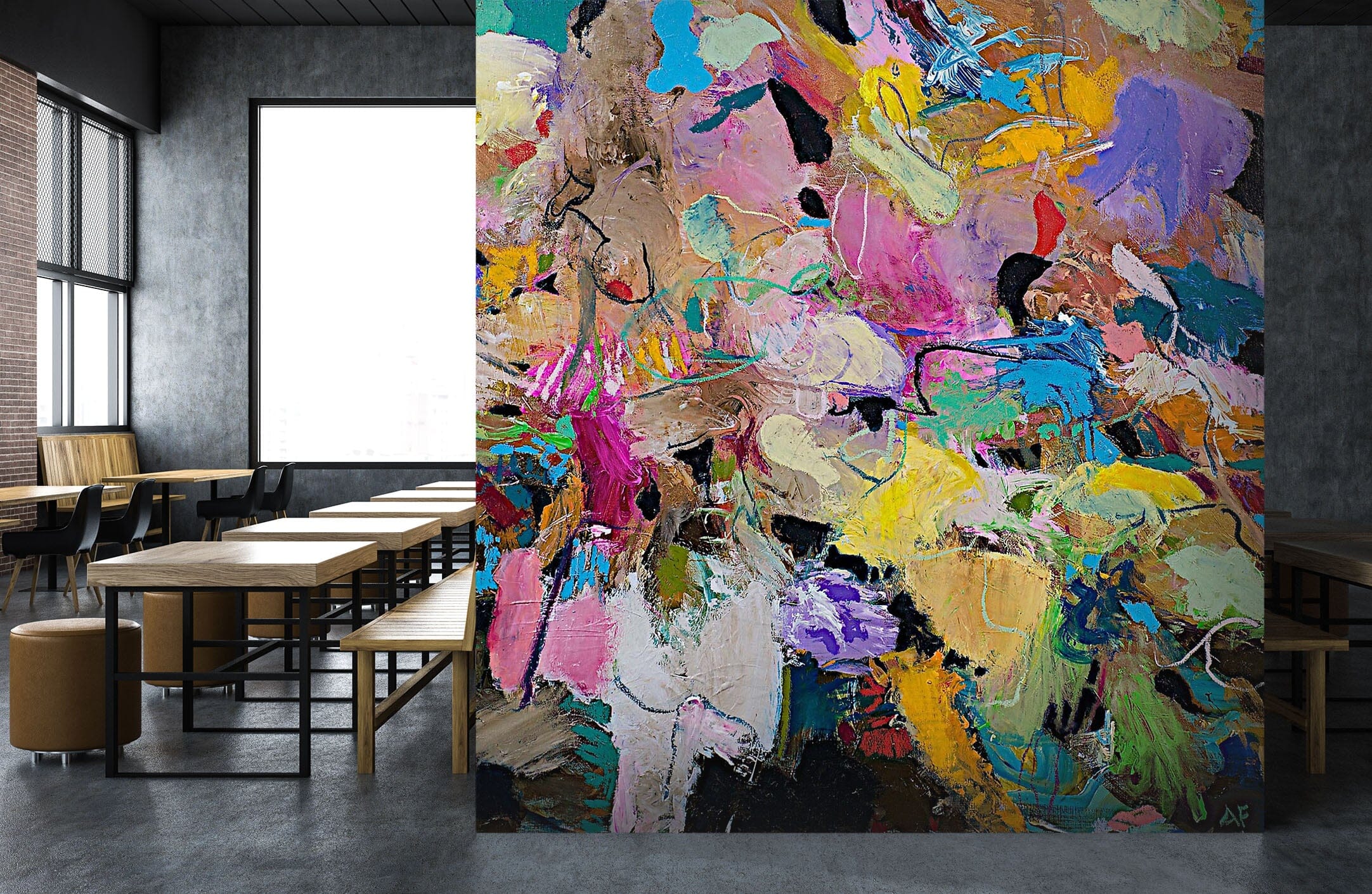 3D Graffiti Art 174 Allan P. Friedlander Wall Mural Wall Murals Wallpaper AJ Wallpaper 2 