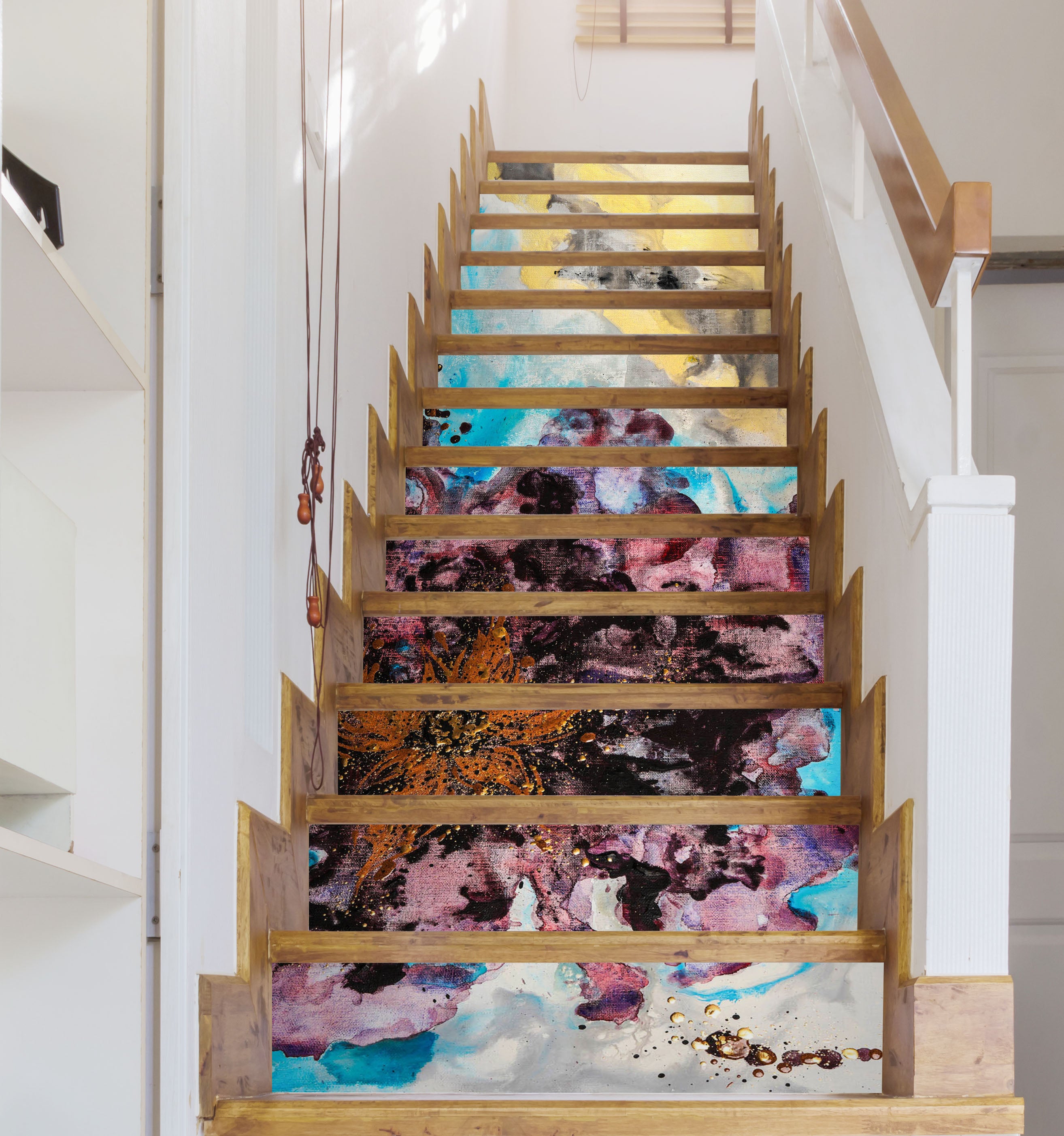 3D Watercolor Texture 2167 Skromova Marina Stair Risers