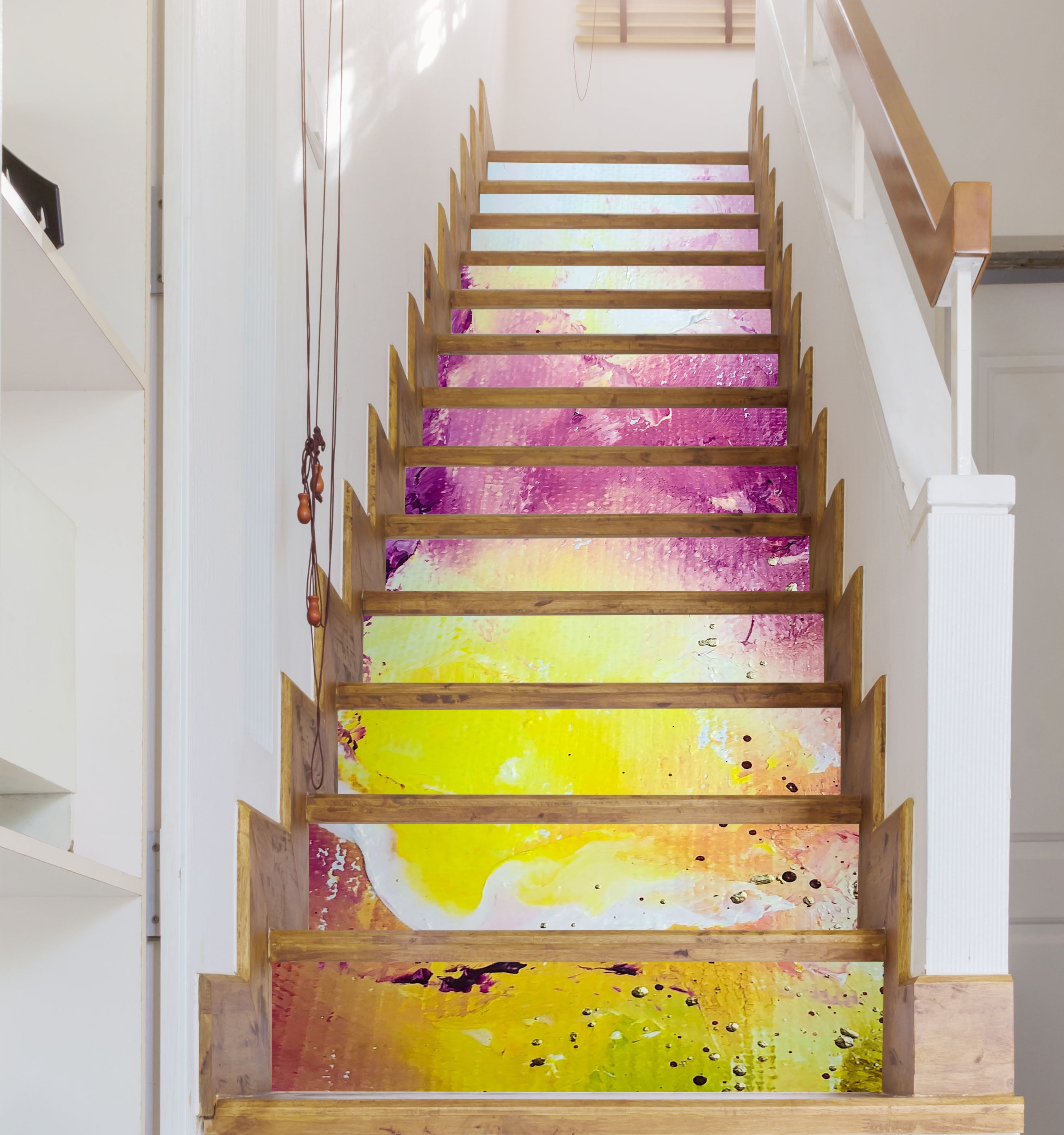 3D Purple Pigment 2231 Skromova Marina Stair Risers