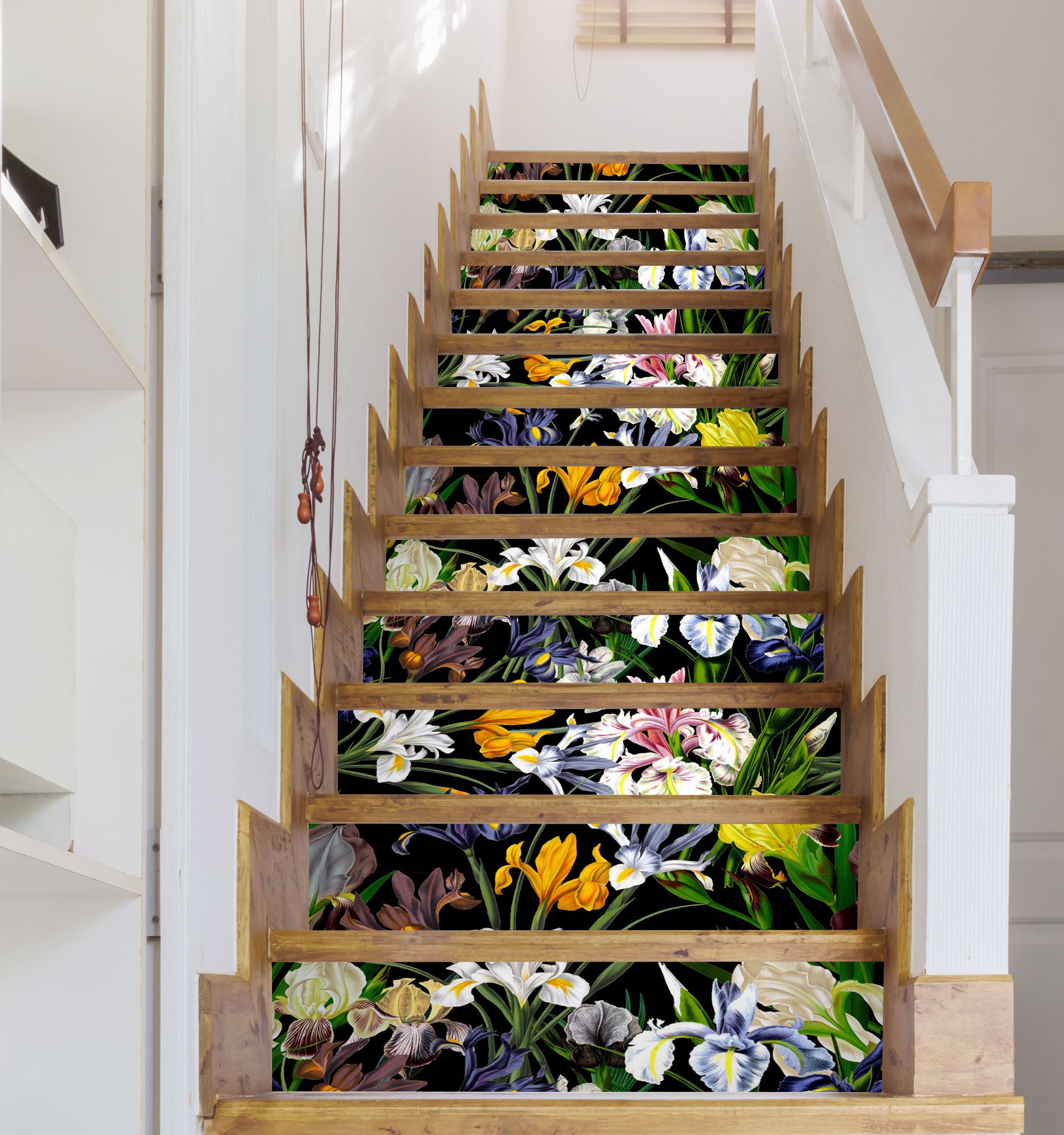 3D Flower Bush 10439 Uta Naumann Stair Risers