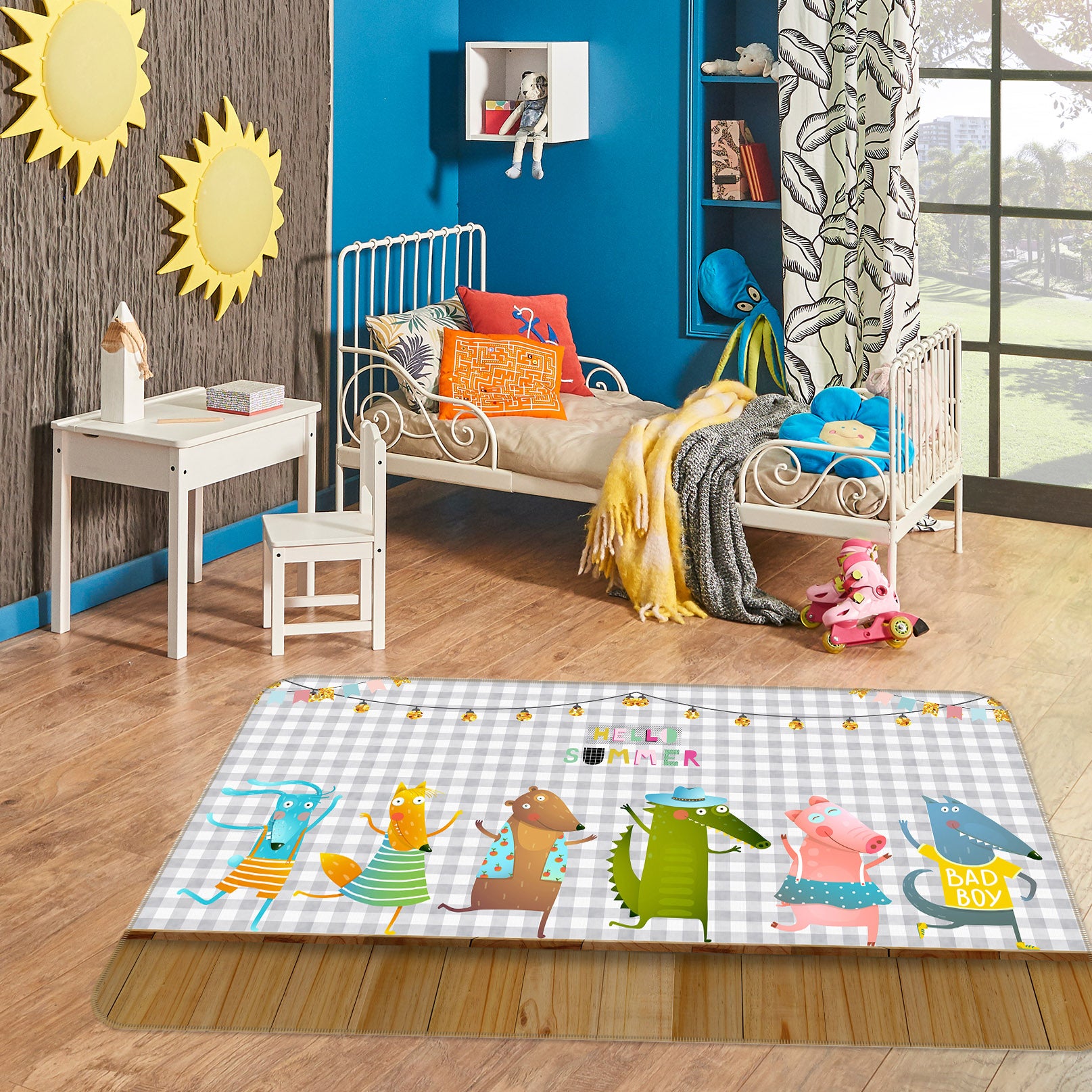 3D Little Animals 34089 Non Slip Rug Mat