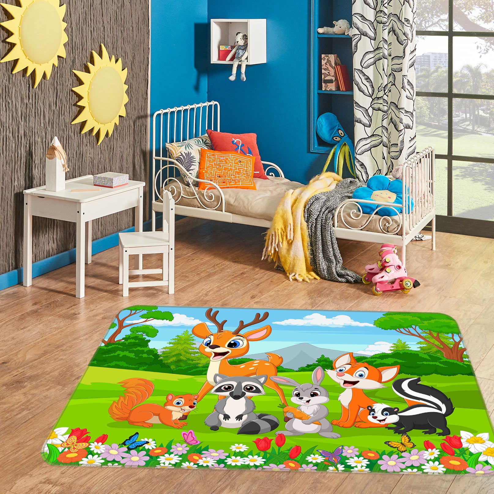 3D Little Animals 30066 Non Slip Rug Mat