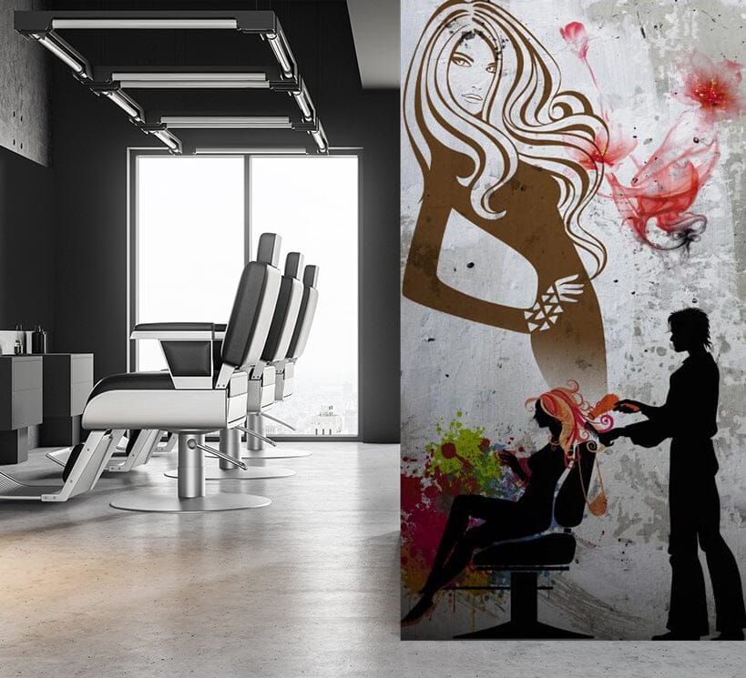 3D Hipster Girl 1593 Wall Murals Wallpaper AJ Wallpaper 2 