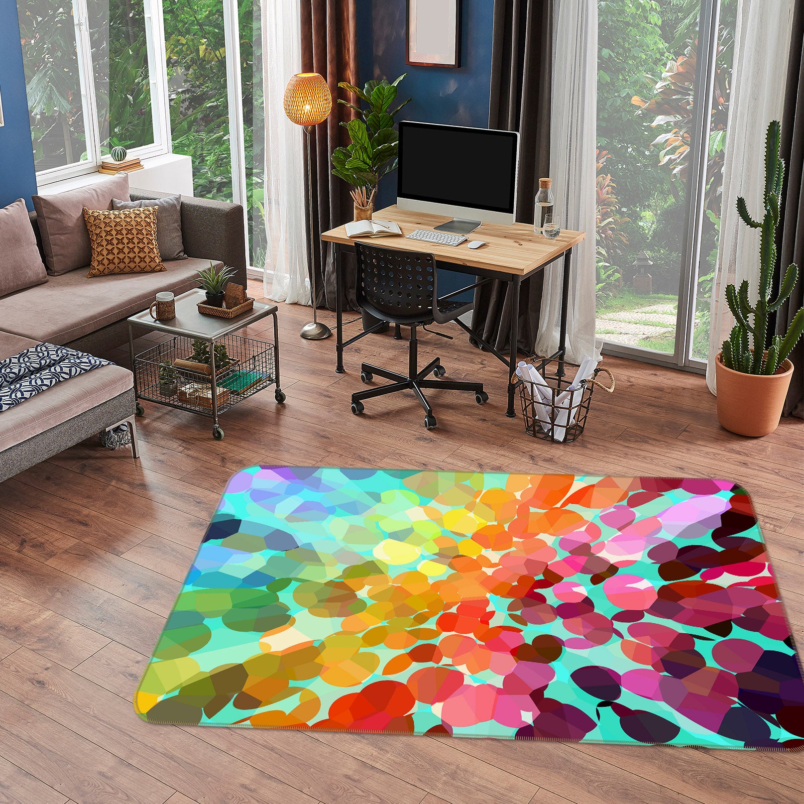 3D Connect 70035 Shandra Smith Rug Non Slip Rug Mat