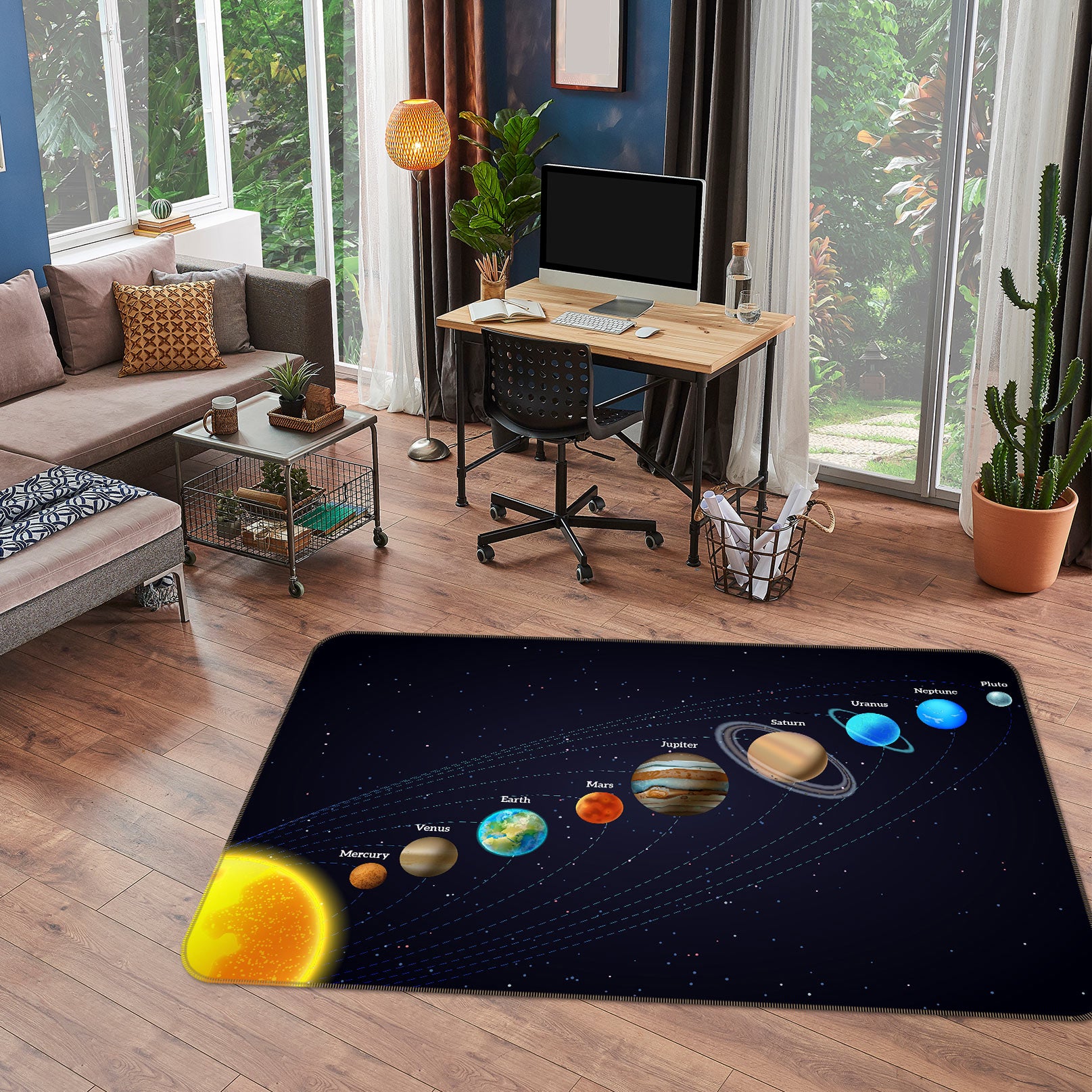 3D Planet 77110 Non Slip Rug Mat