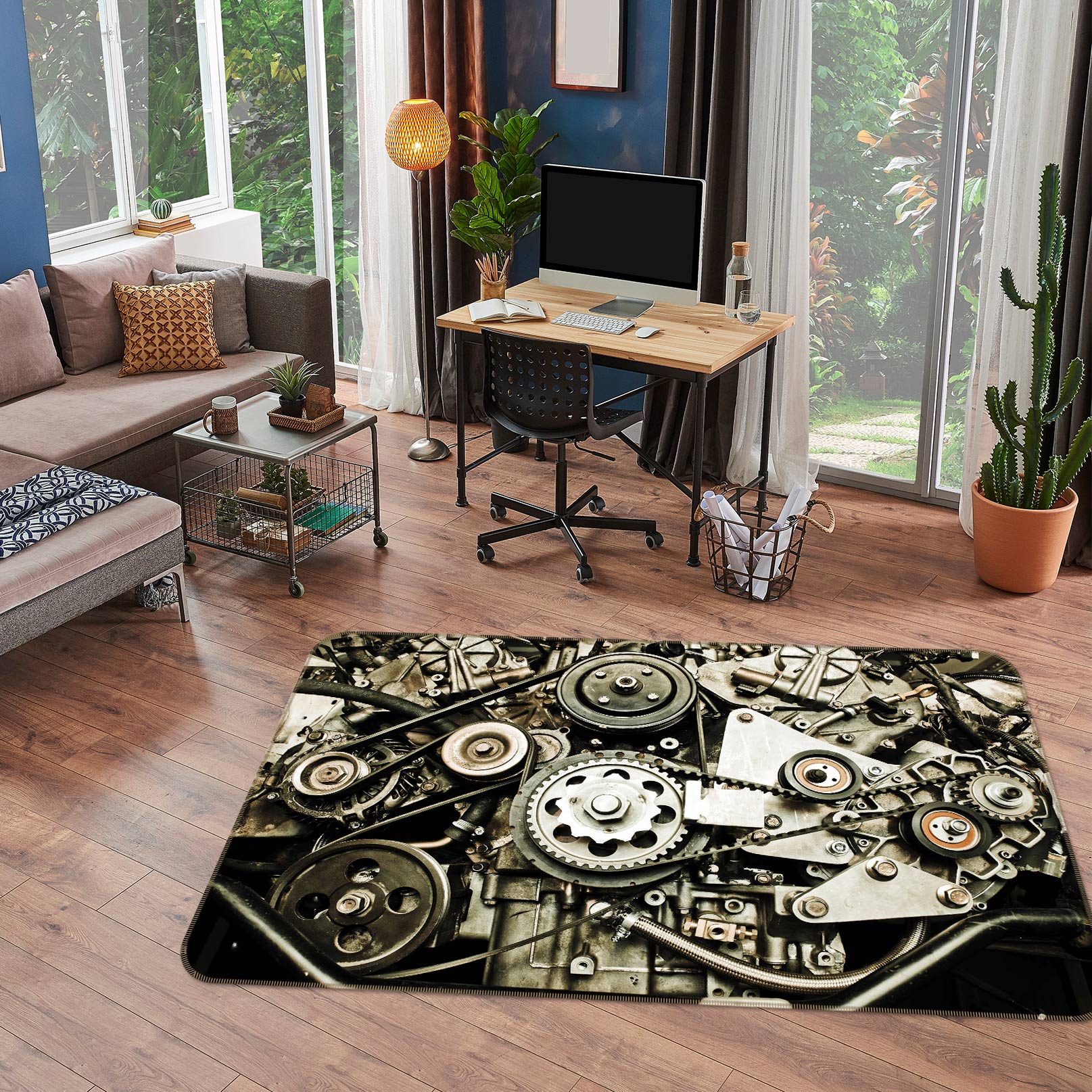 3D Gear Parts 67181 Vehicle Non Slip Rug Mat