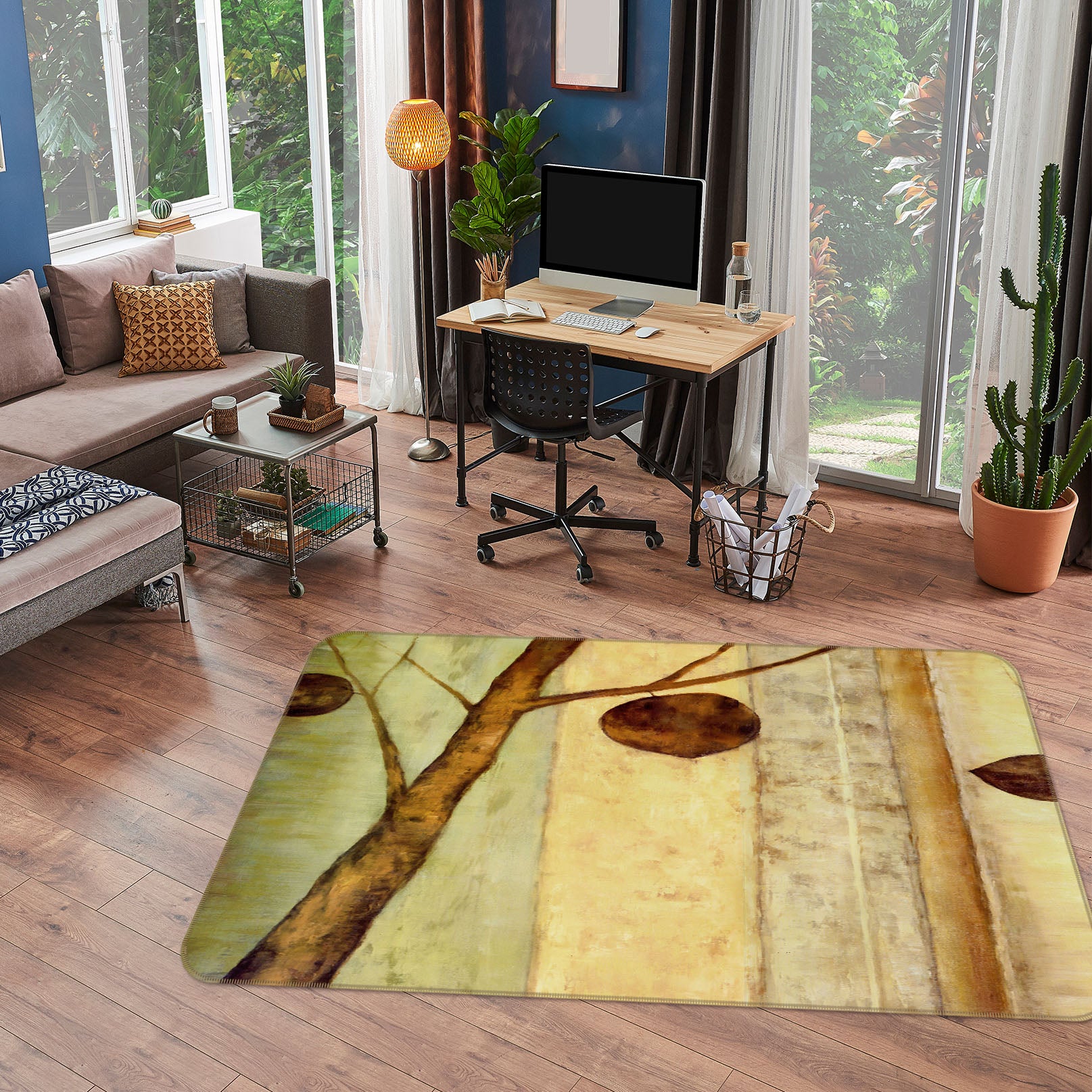 3D Trunk 32072 Non Slip Rug Mat