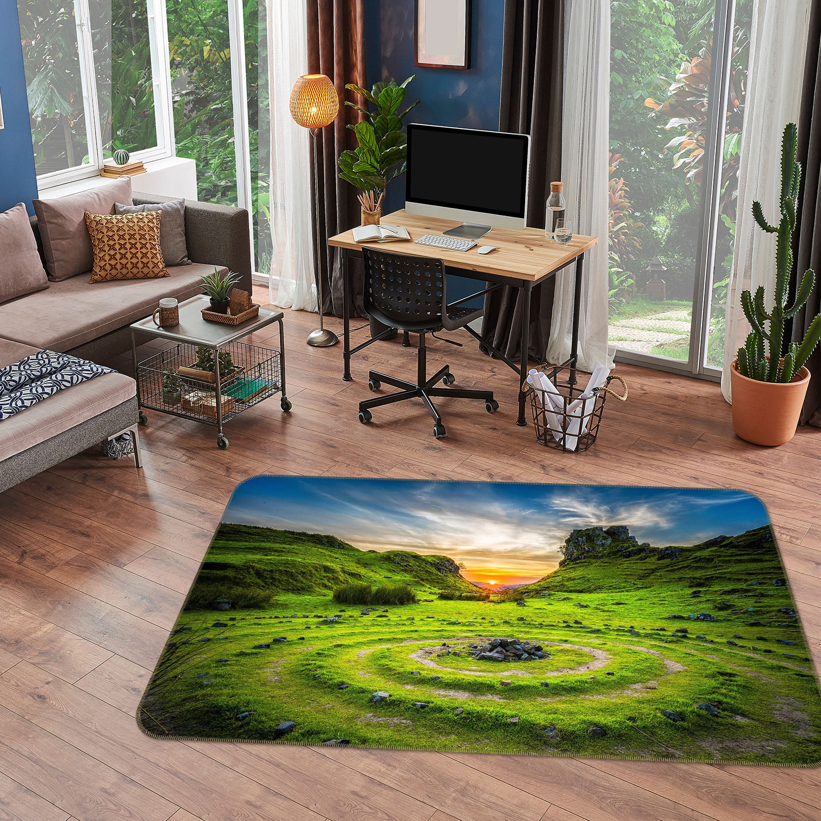 3D Lawn 35171 Non Slip Rug Mat