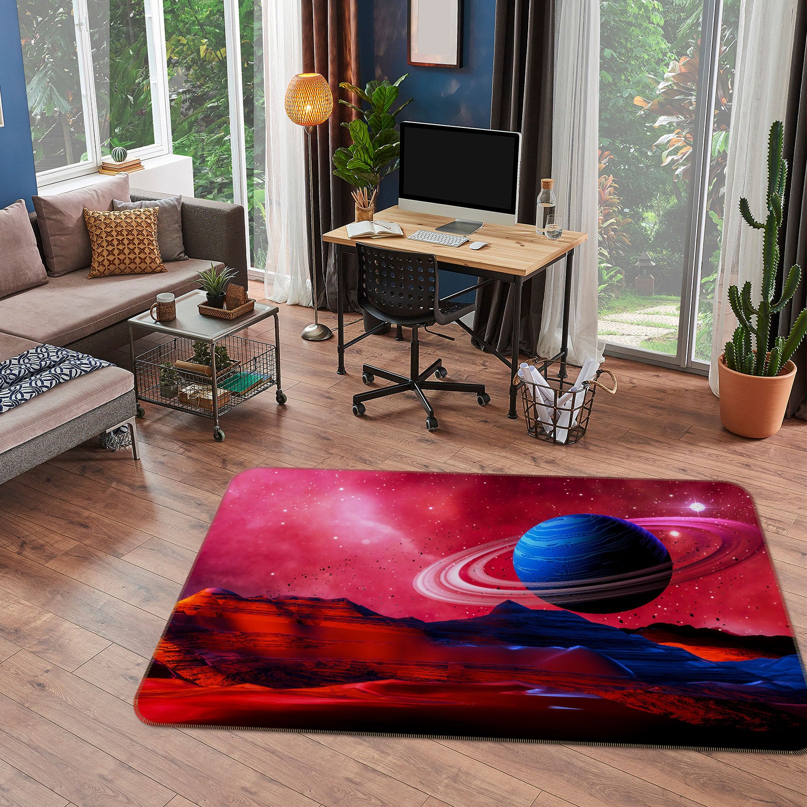 3D Planet 30179 Non Slip Rug Mat