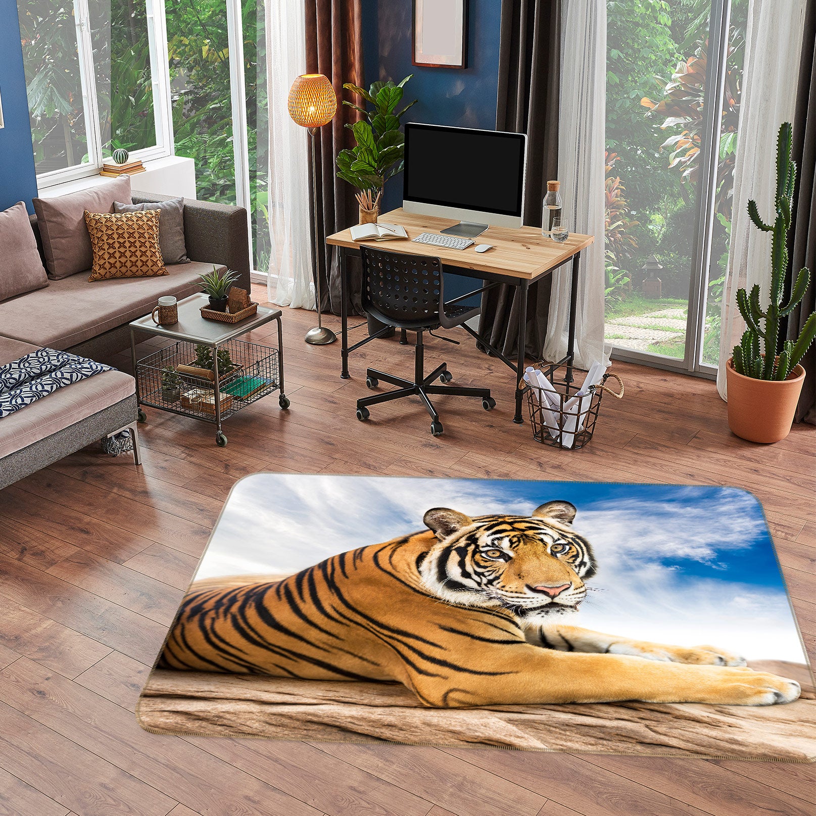 3D Tiger 30024 Non Slip Rug Mat