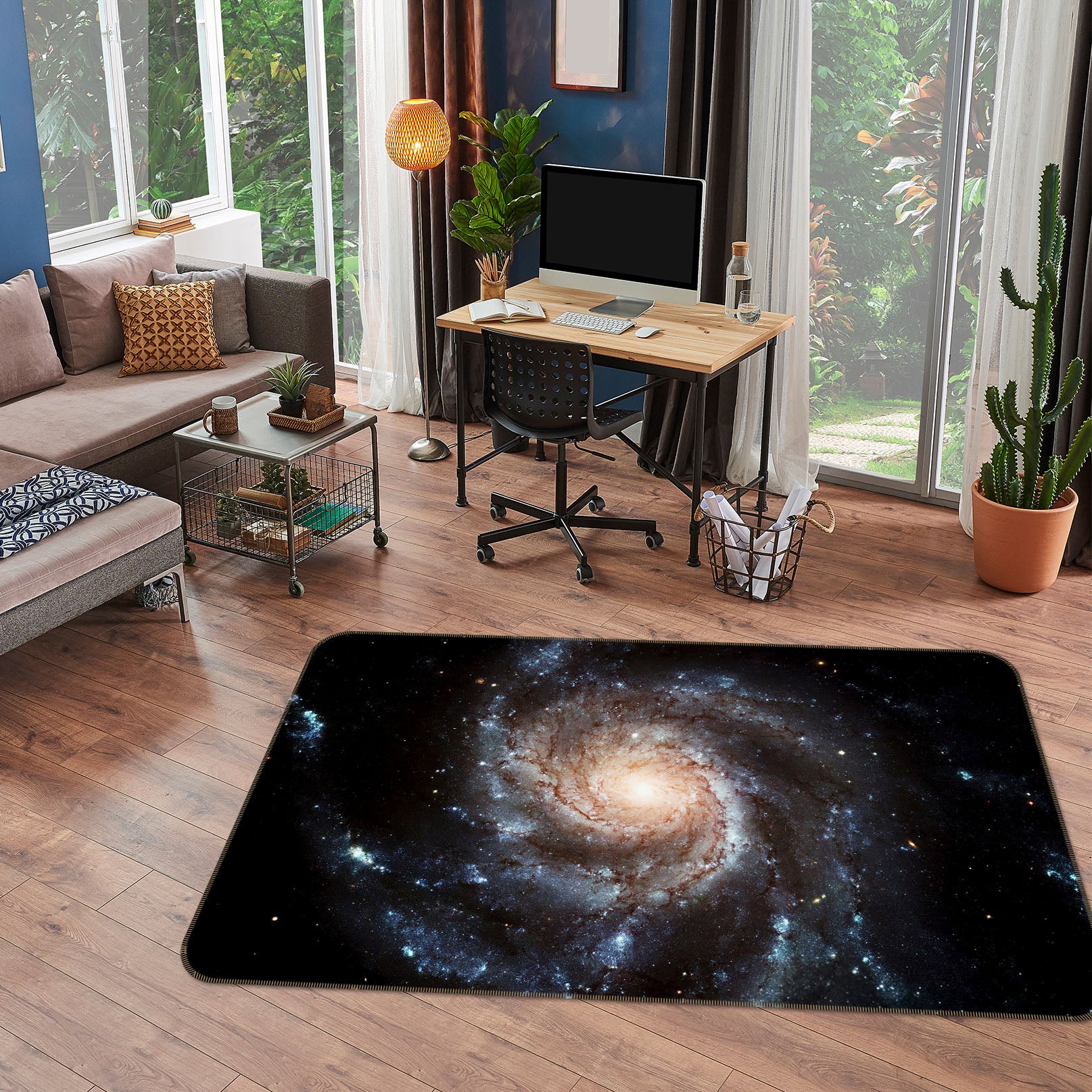 3D Galaxy 31130 Non Slip Rug Mat