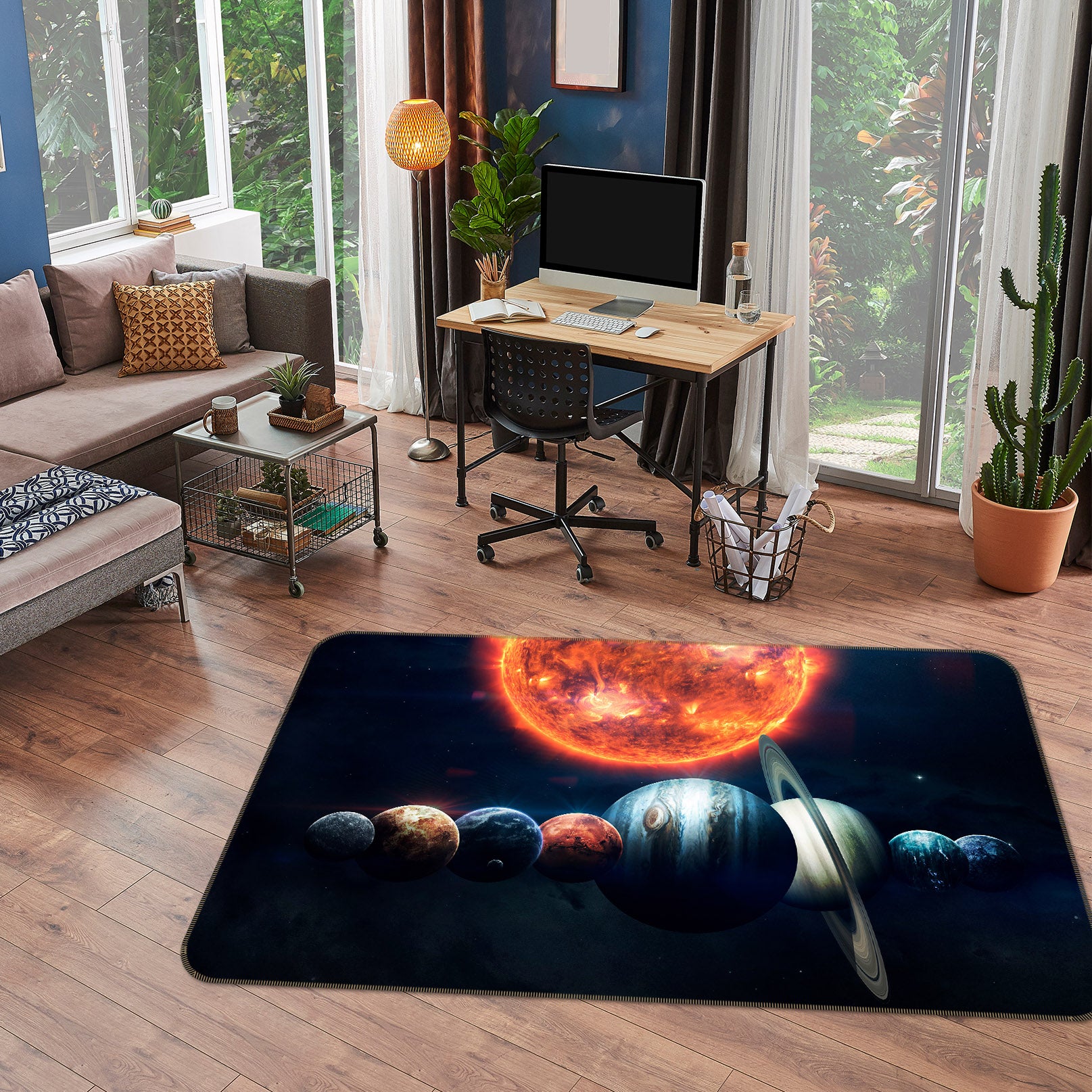 3D Planet 30225 Non Slip Rug Mat