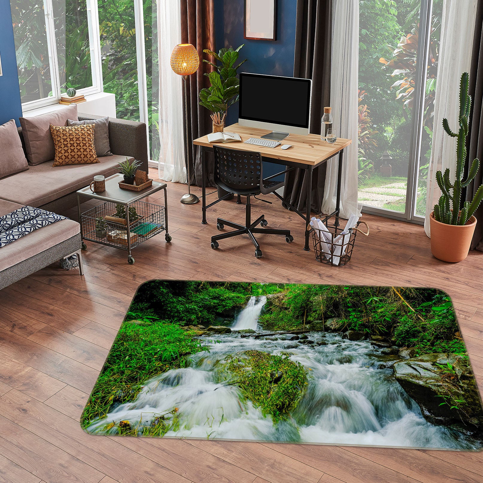 3D Torrent 31069 Non Slip Rug Mat
