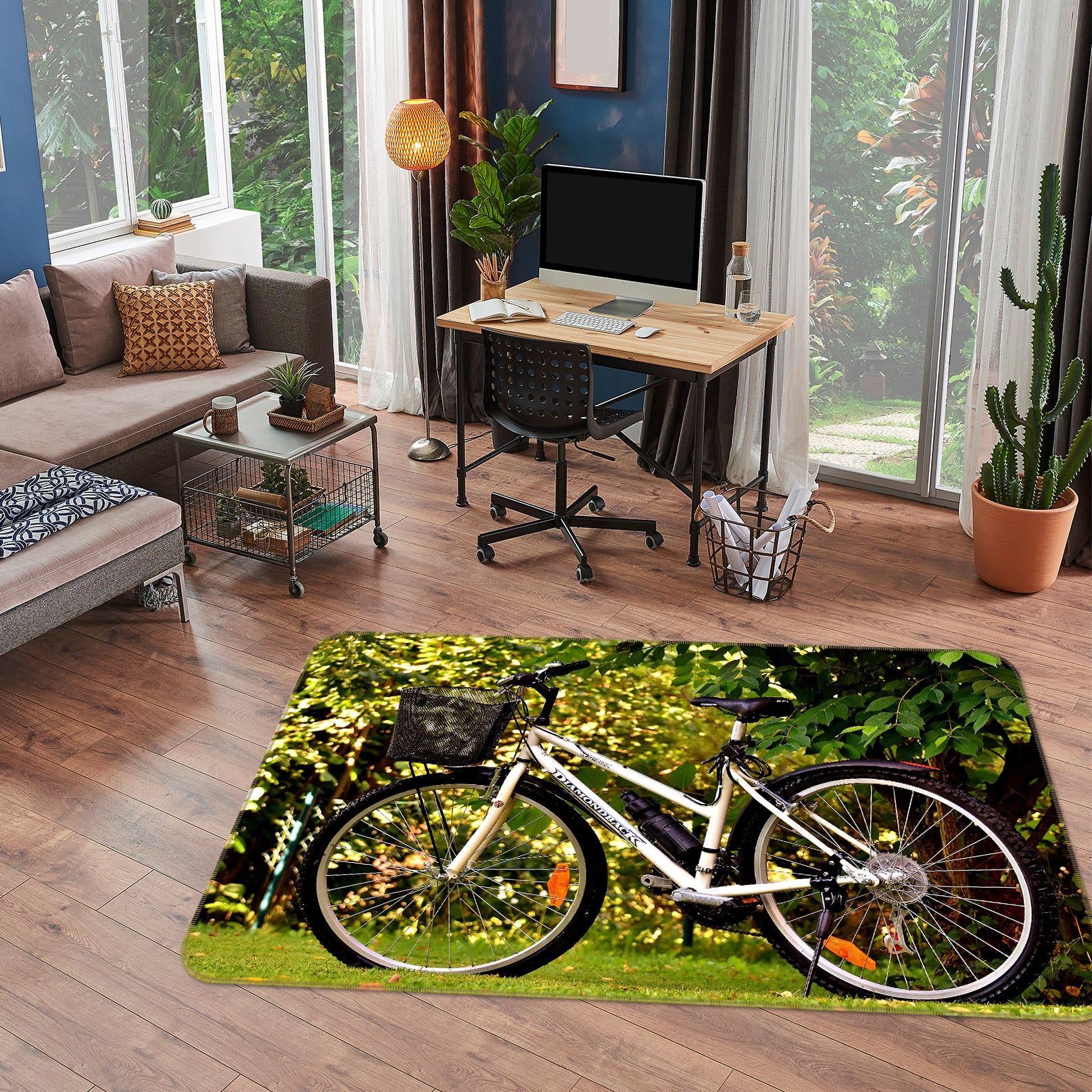 3D Bicycle 38201 Vehicle Non Slip Rug Mat