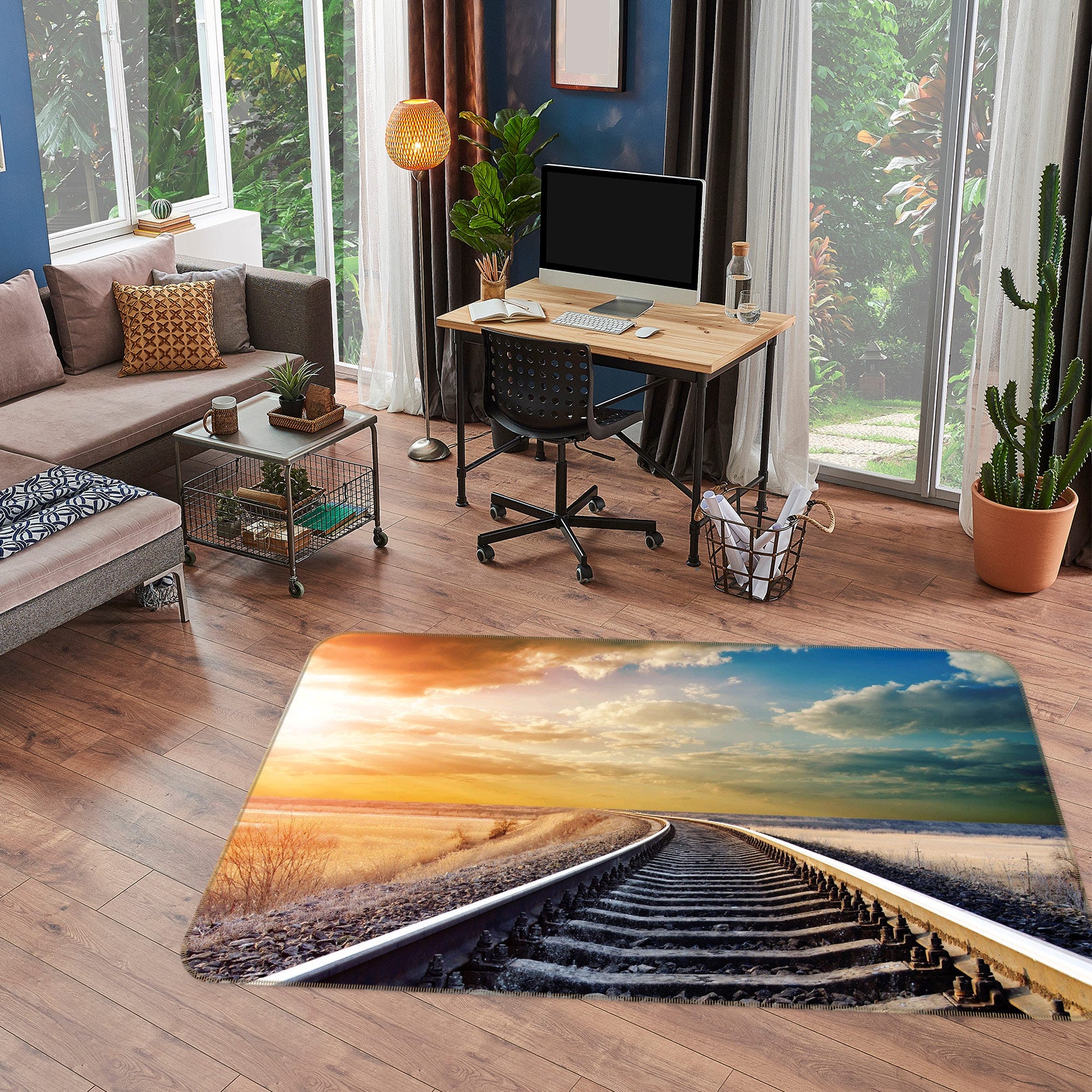 3D Track 75234 Non Slip Rug Mat