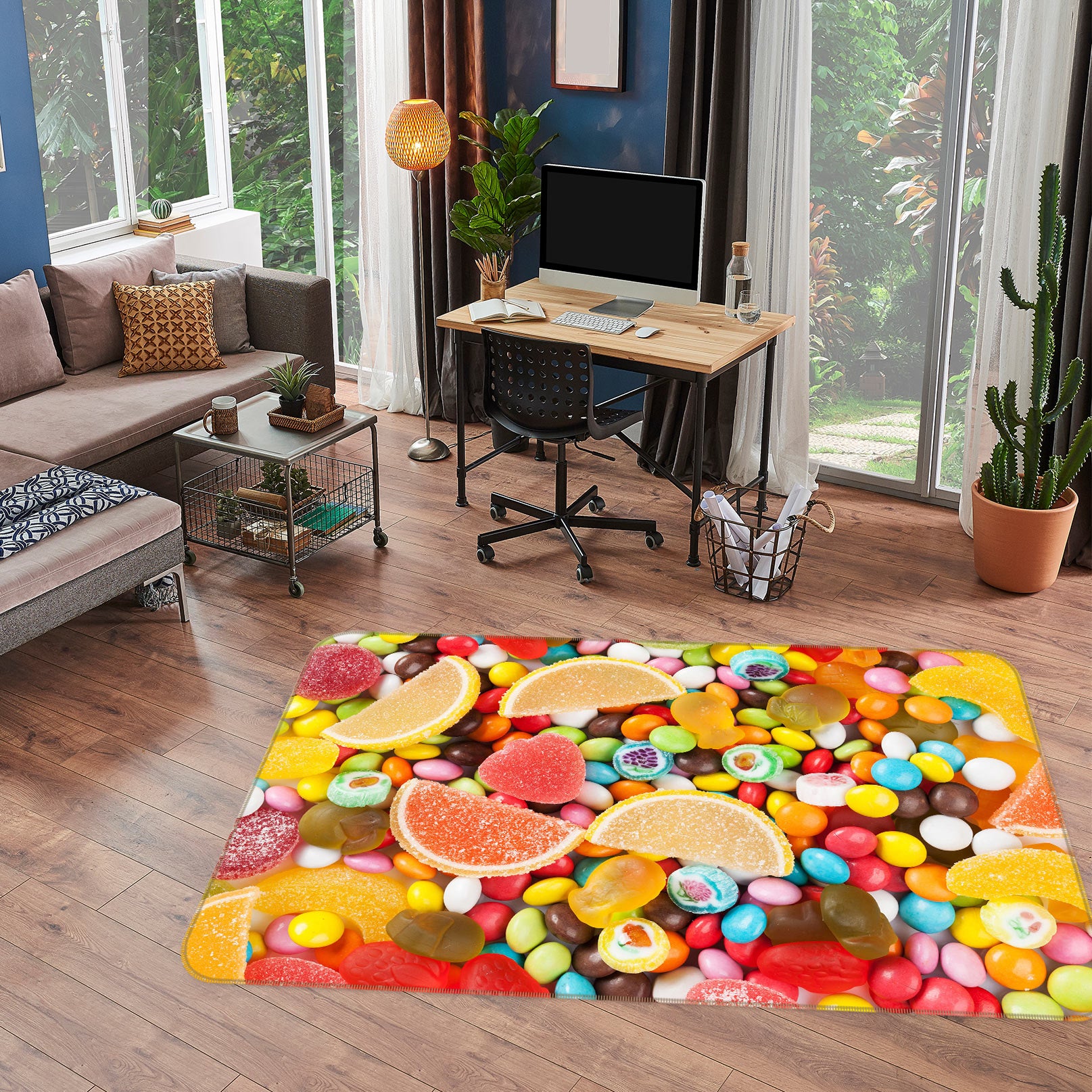 3D Candy 76231 Non Slip Rug Mat