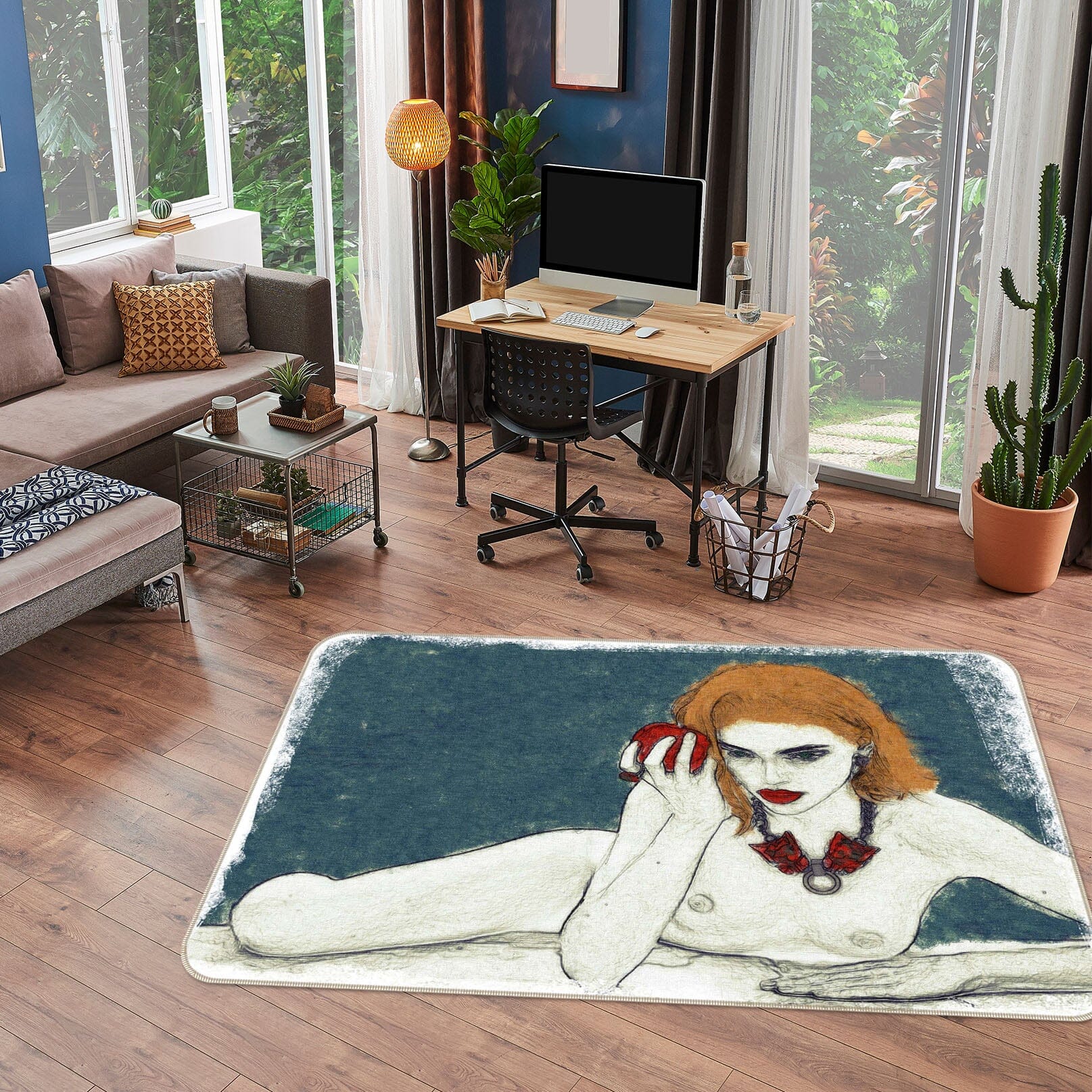 3D Sexy Girls 1008 Marco Cavazzana Rug Non Slip Rug Mat Mat AJ Creativity Home 