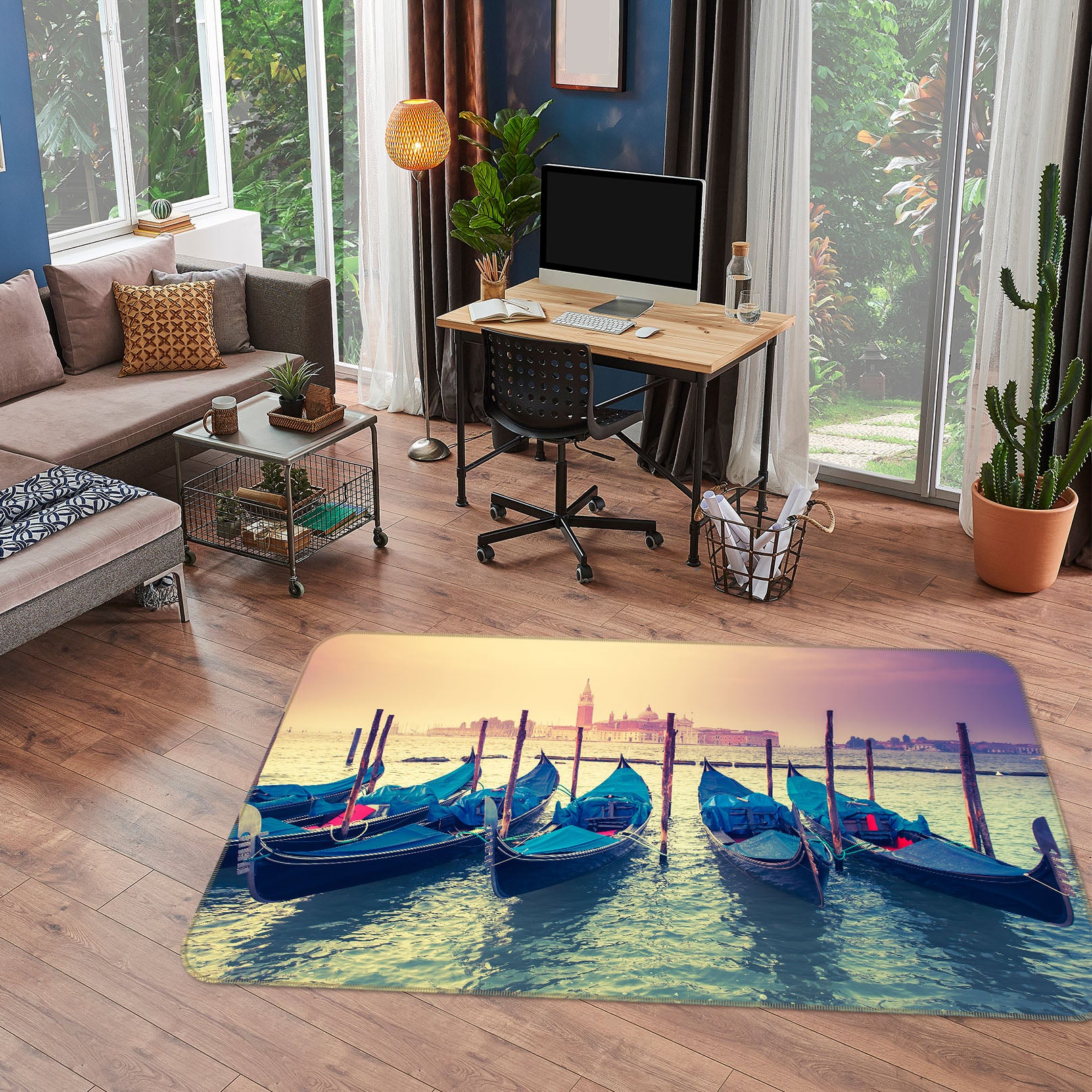 3D Boat 35029 Non Slip Rug Mat