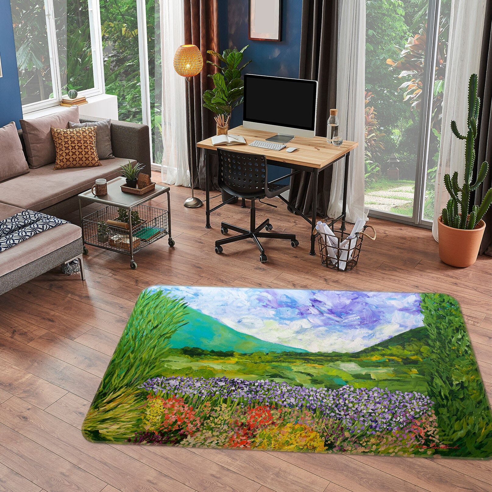 3D Beautiful Sky 1108 Allan P. Friedlander Rug Non Slip Rug Mat Mat AJ Creativity Home 