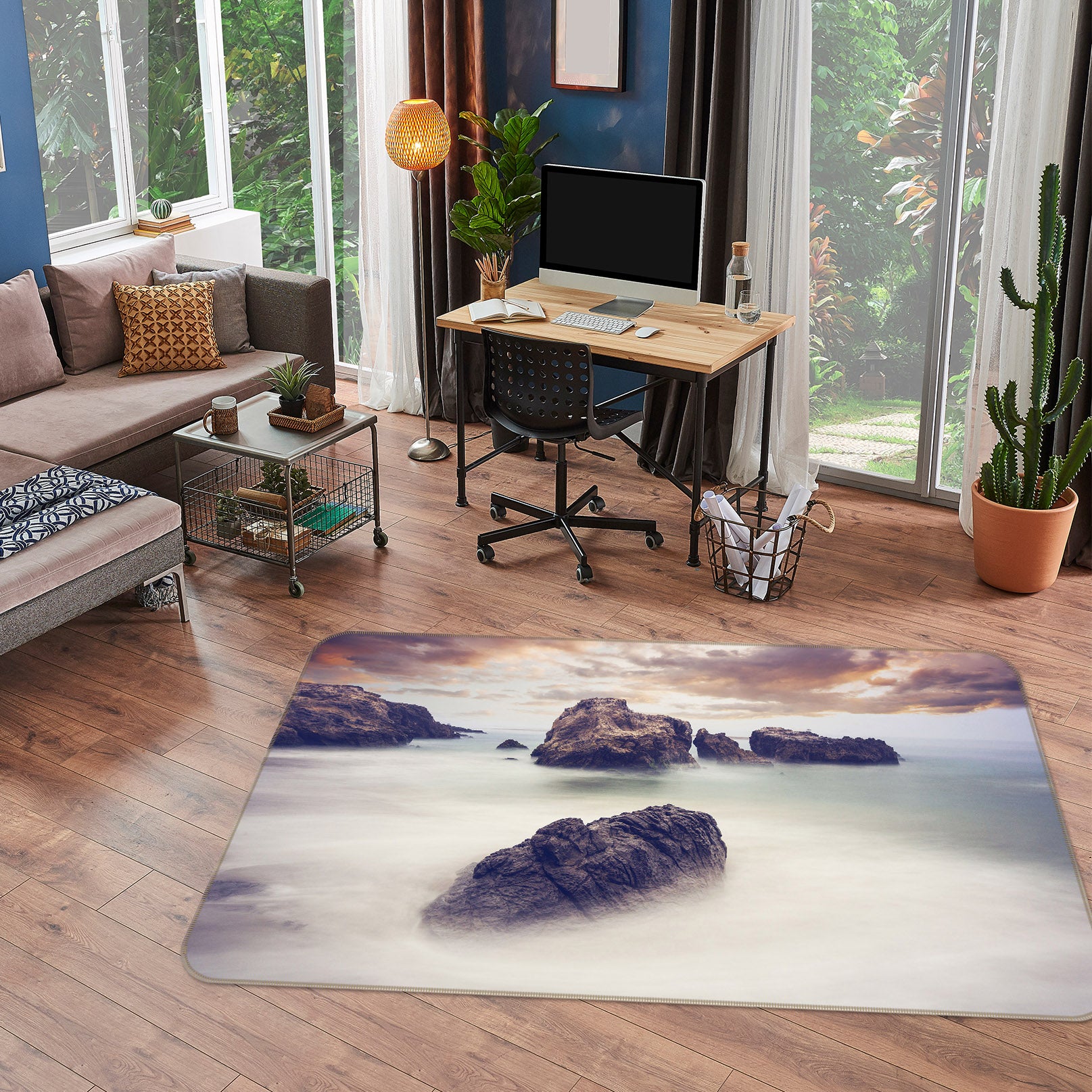 3D Stone 34070 Non Slip Rug Mat