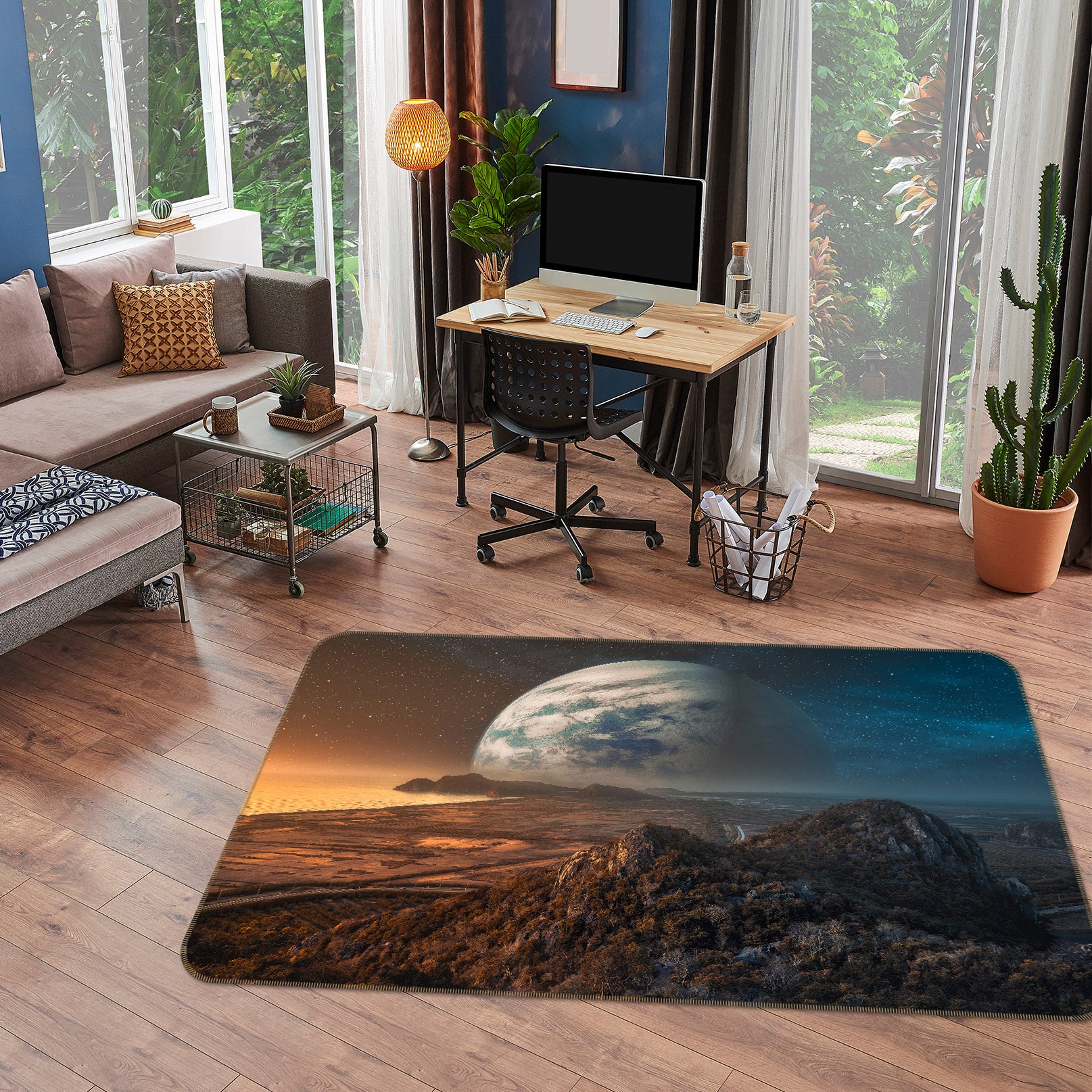 3D Planet 30149 Non Slip Rug Mat