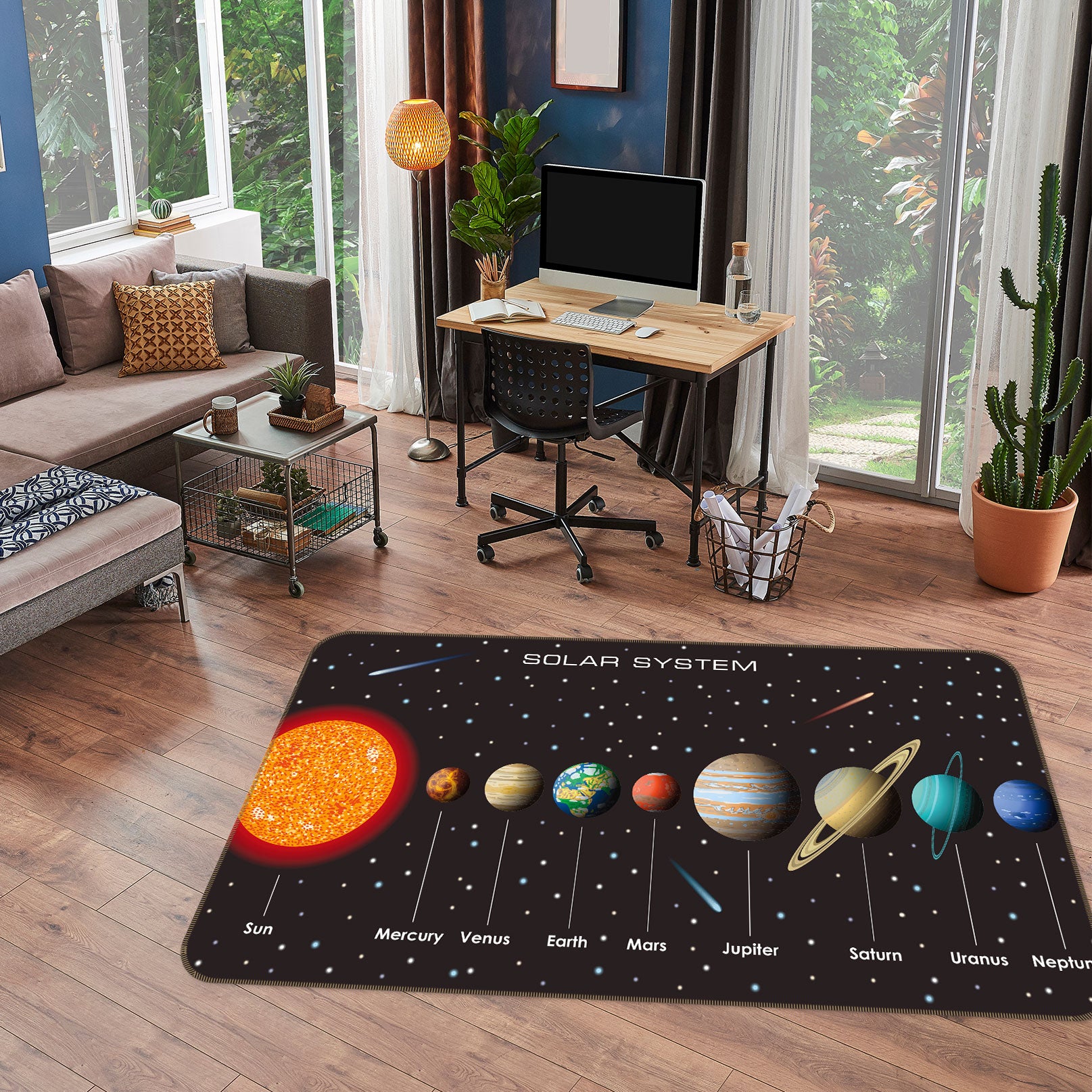 3D Planet 77145 Non Slip Rug Mat