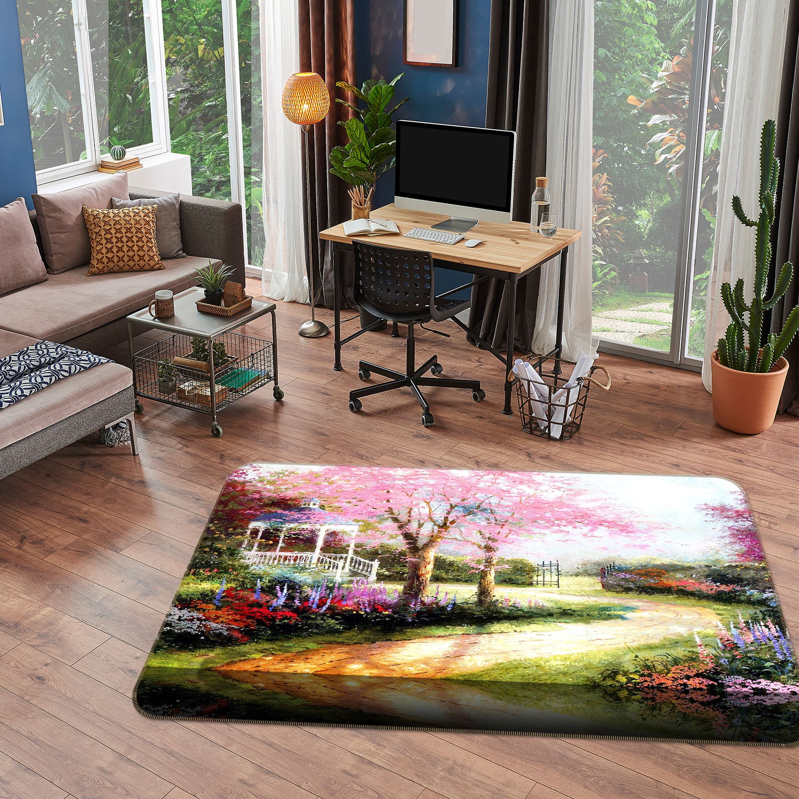 3D Path 33164 Non Slip Rug Mat