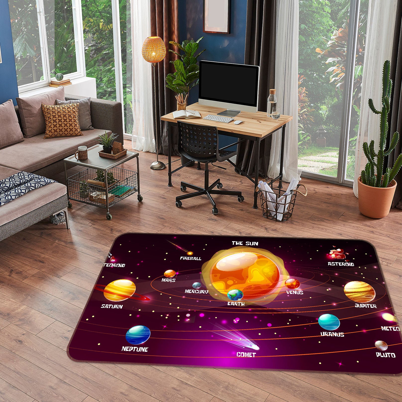 3D Planet 36138 Non Slip Rug Mat